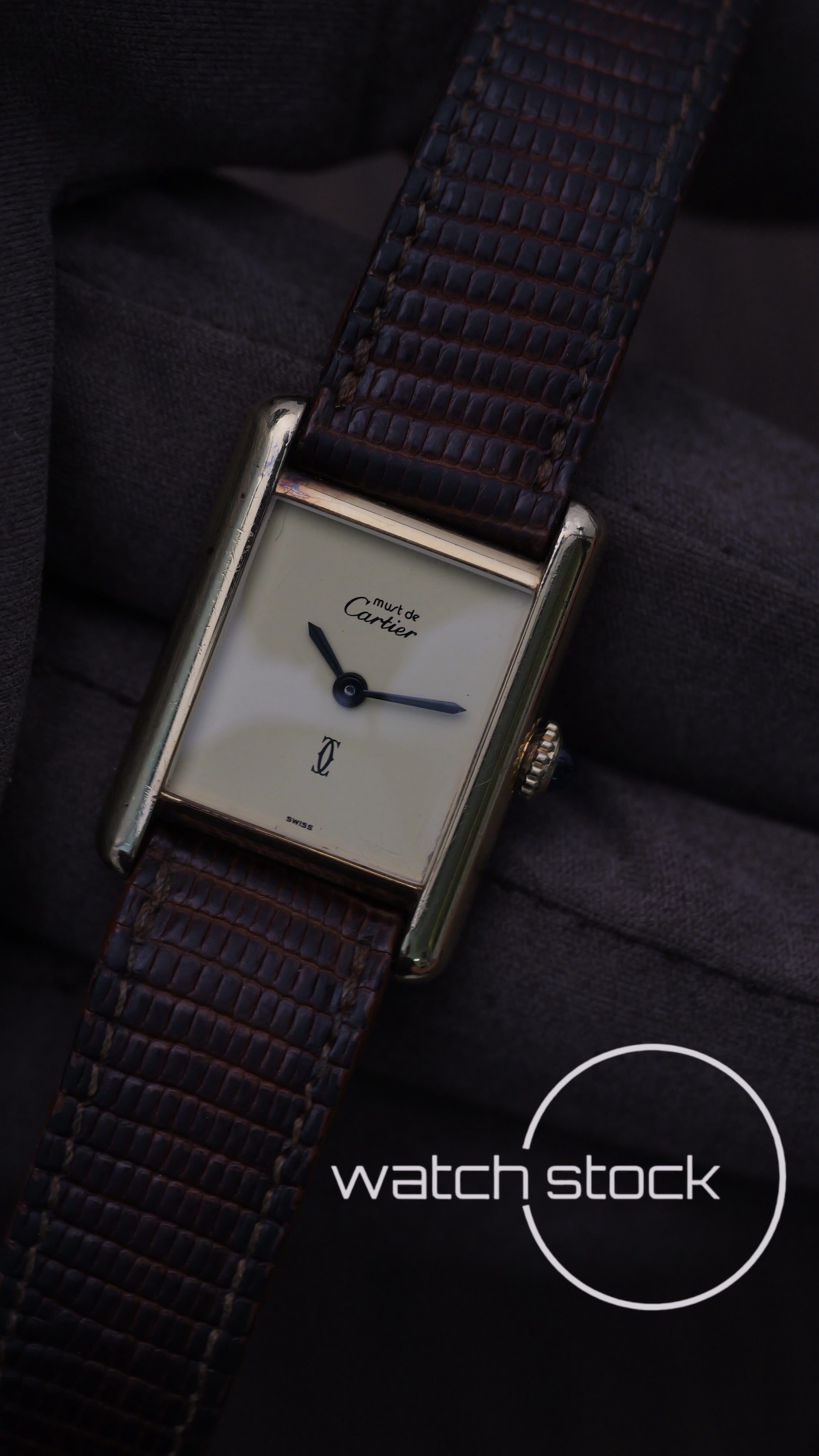 Cartier Tank TG3 Lemon Dial