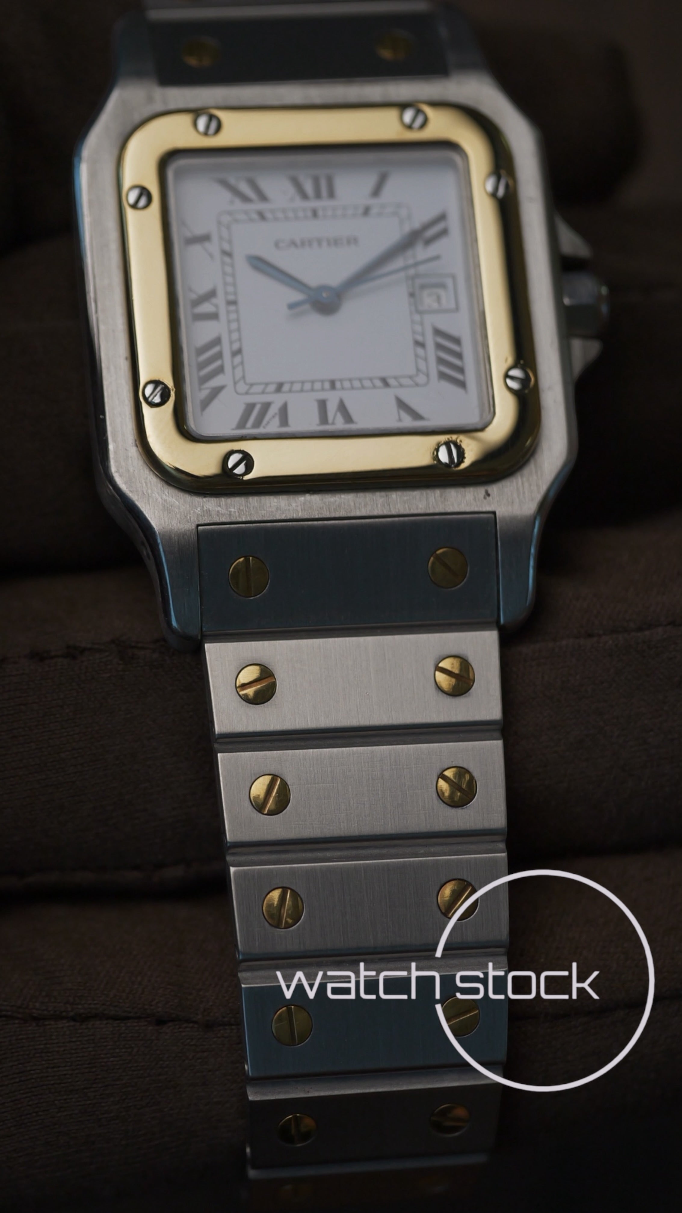 Cartier santos carré ref.2961 Automatic vintage 29x41mm