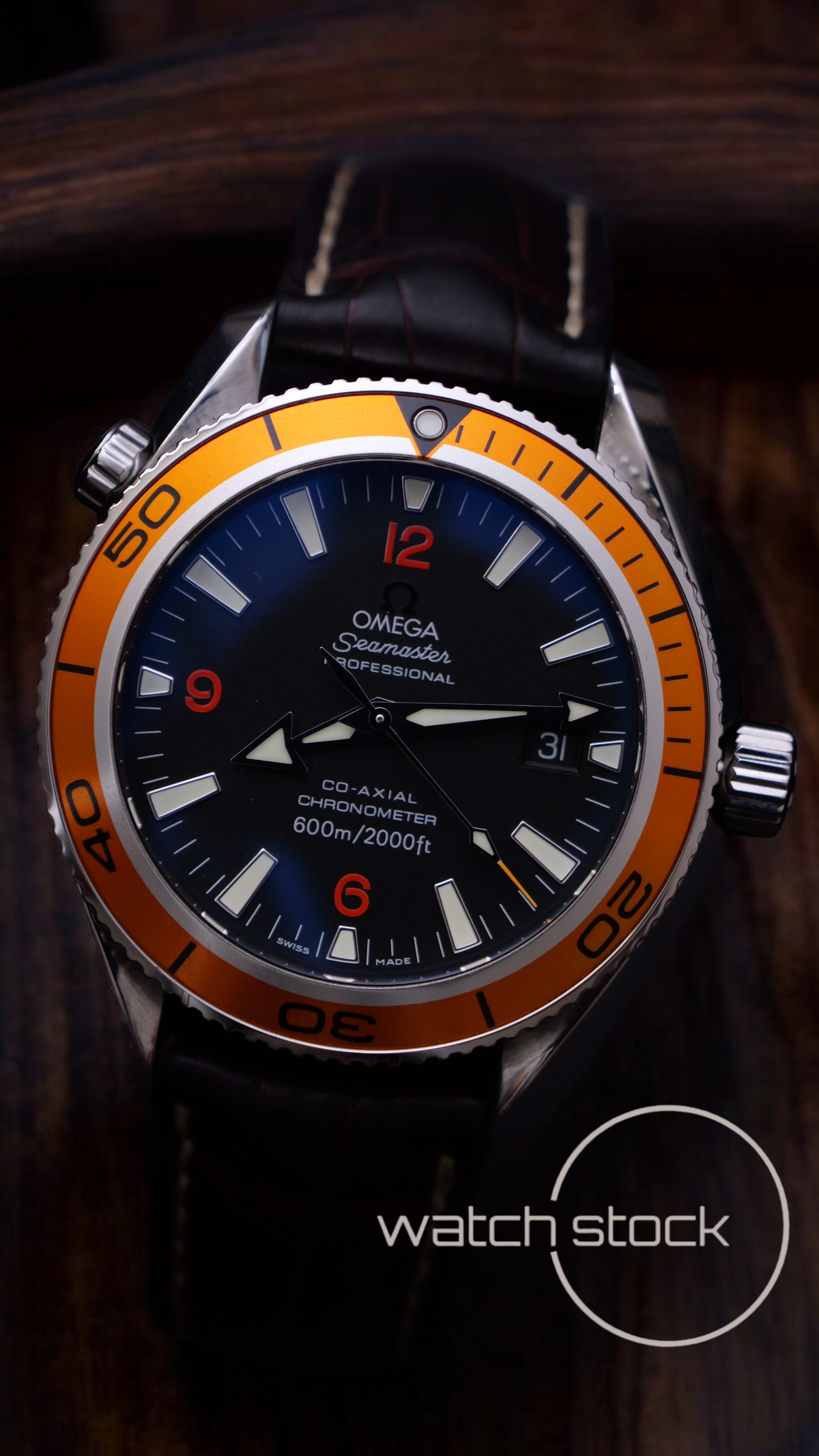Omega seamaster planet ocean orange co-axial (42mm) Ref.168.1653