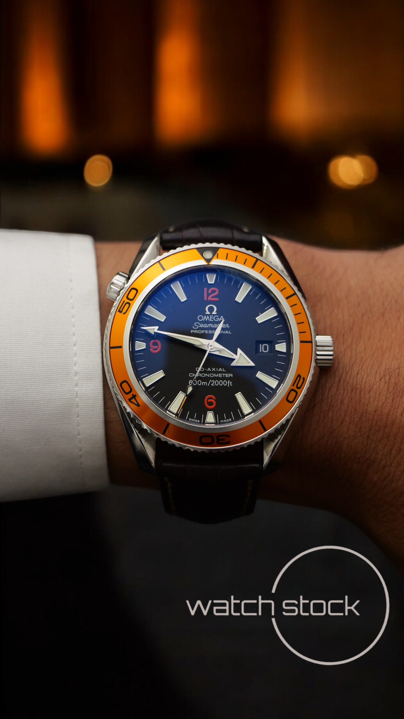 Omega seamaster planet ocean orange co-axial (42mm) Ref.168.1653