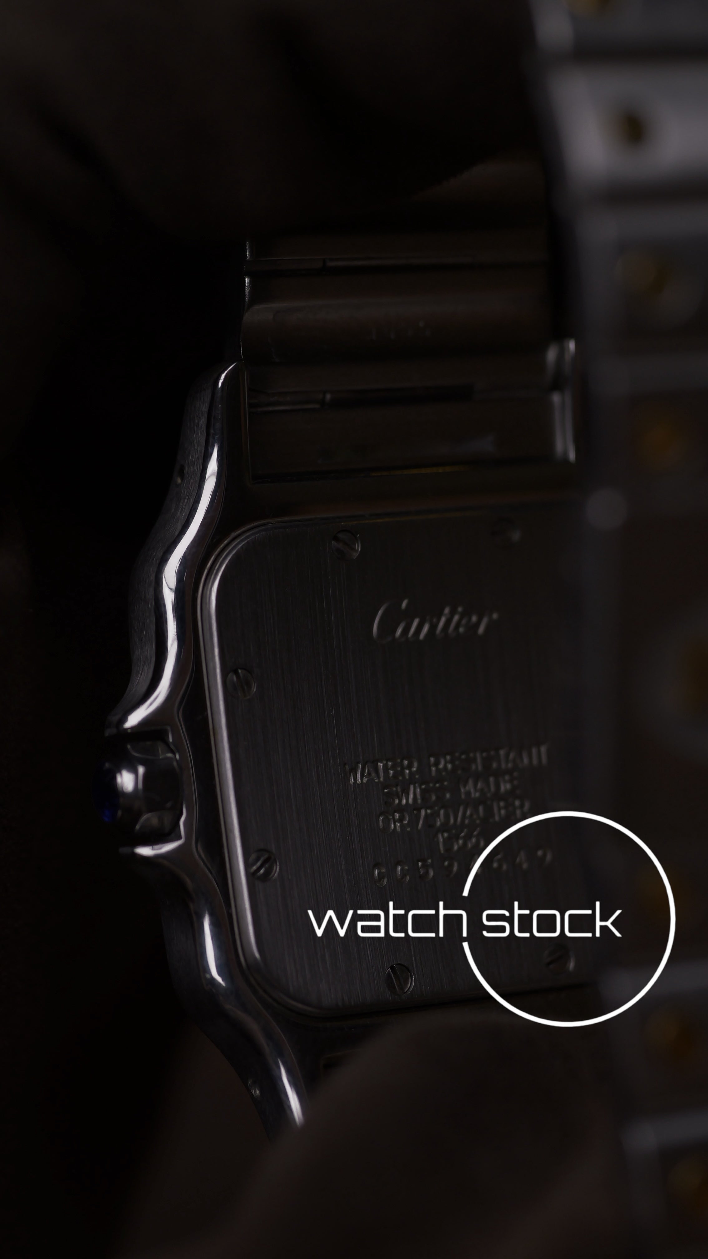 Cartier santos galbee 29x41mm Ref. 1566