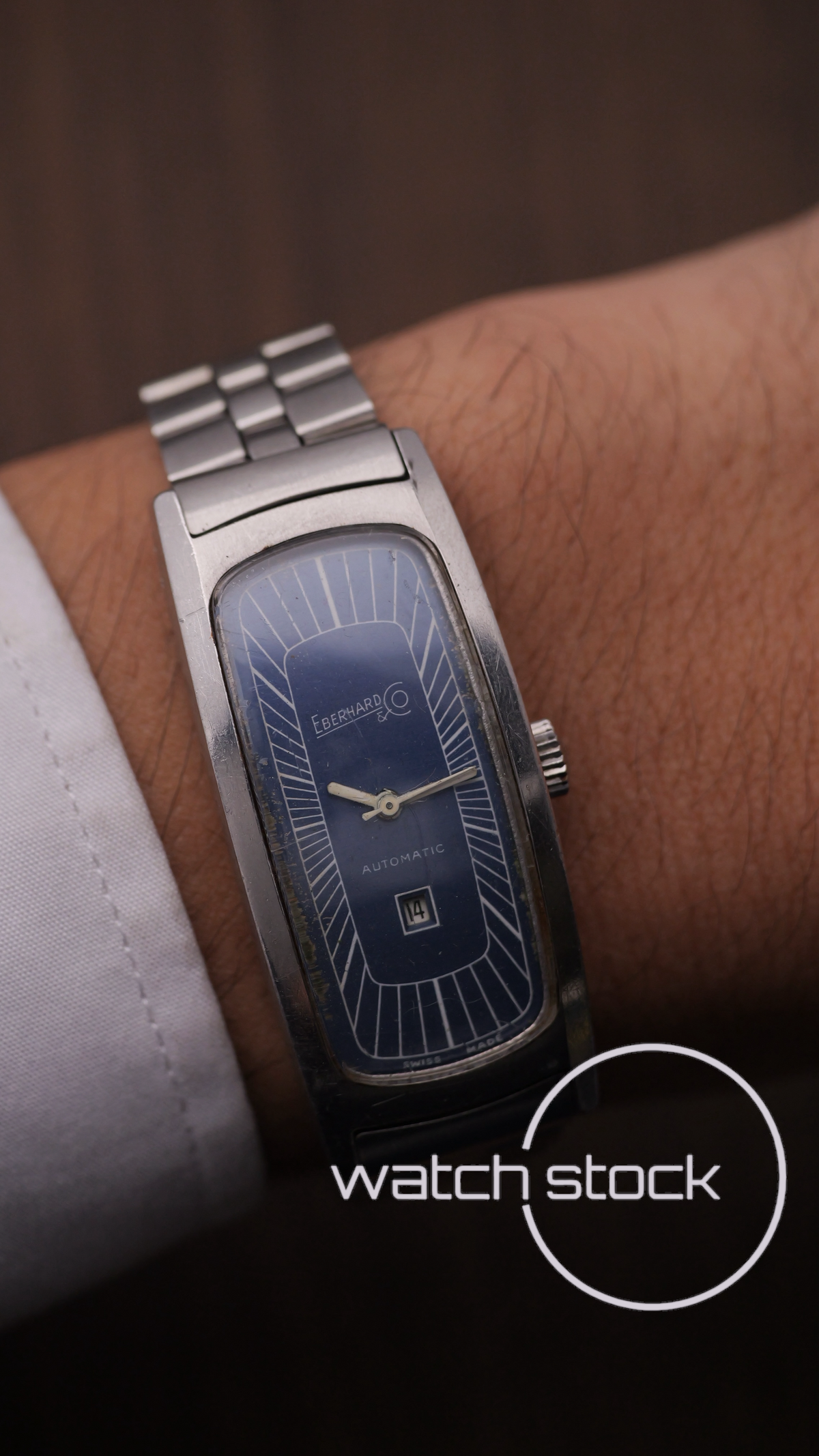 Eberhard banana case vintage men