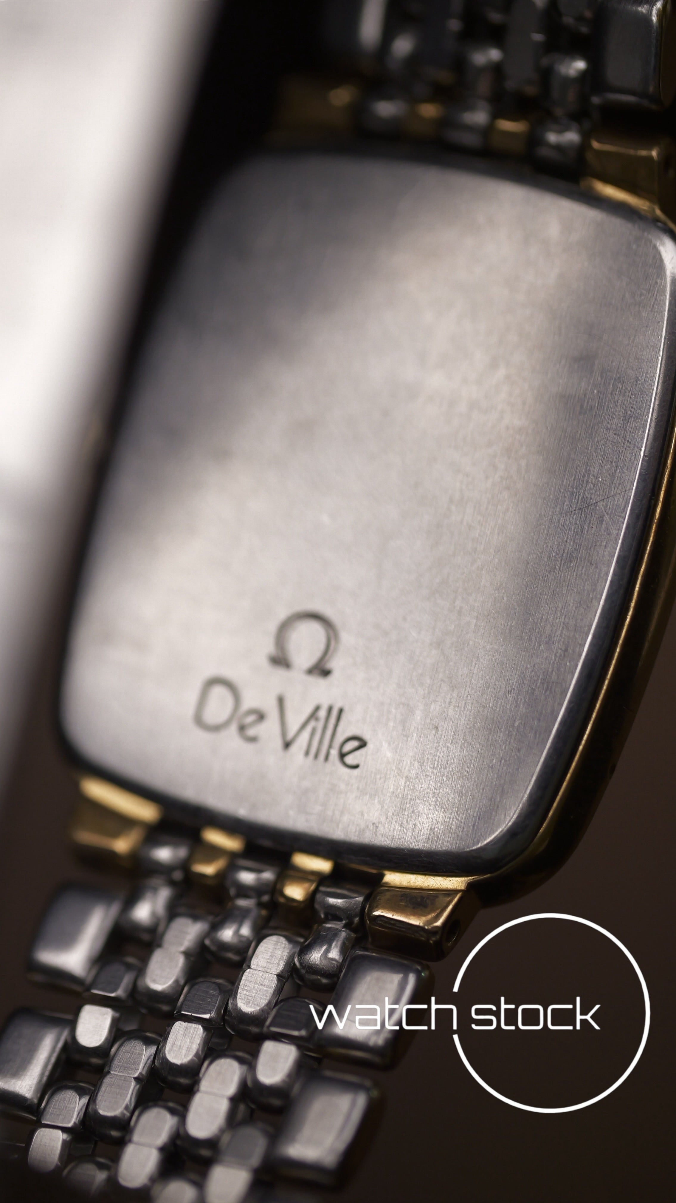 Omega de ville 1986 braccialato con scatola e cartellino Quartz