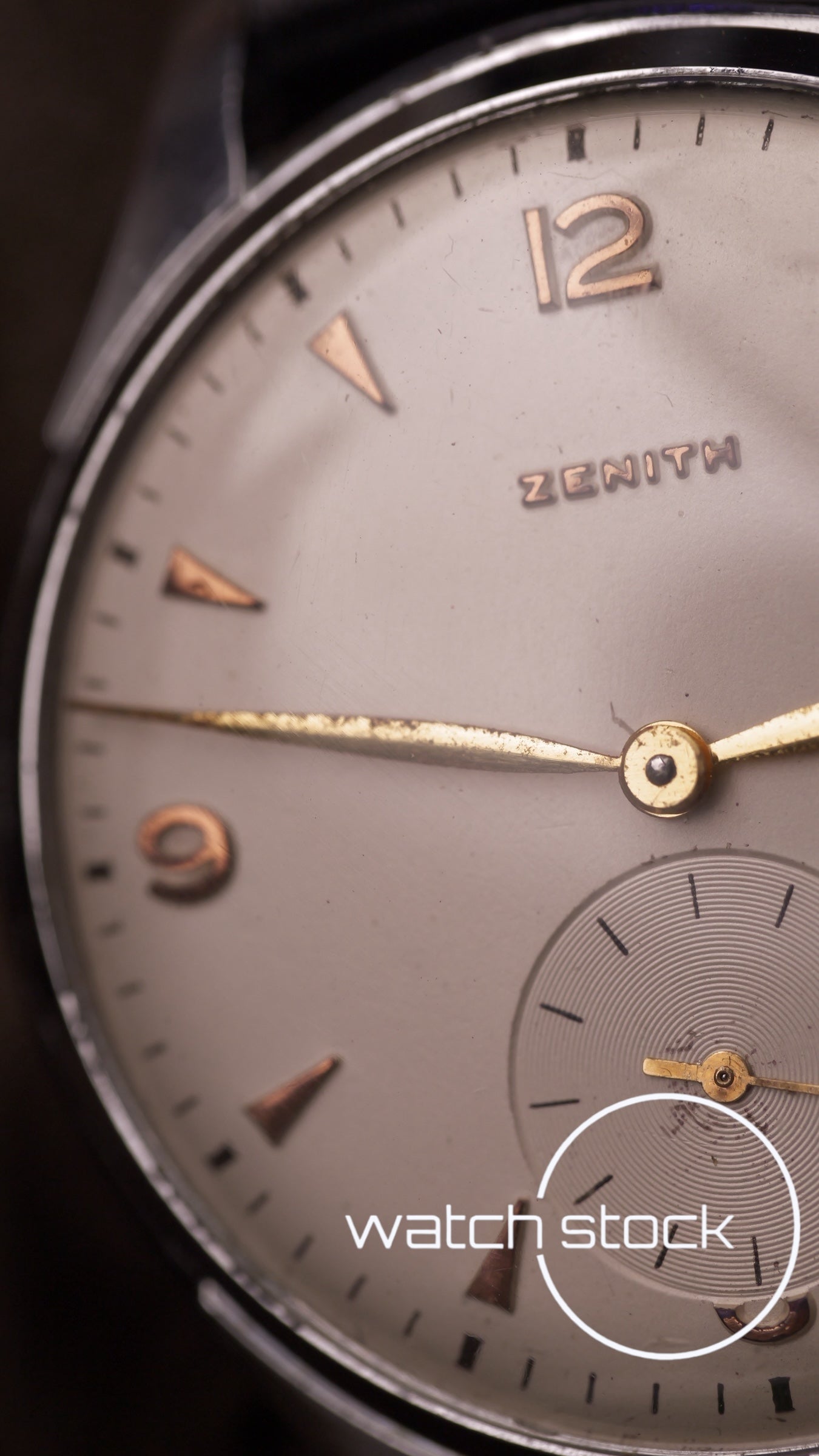 Zenith carica manuale vintage Dress Watch