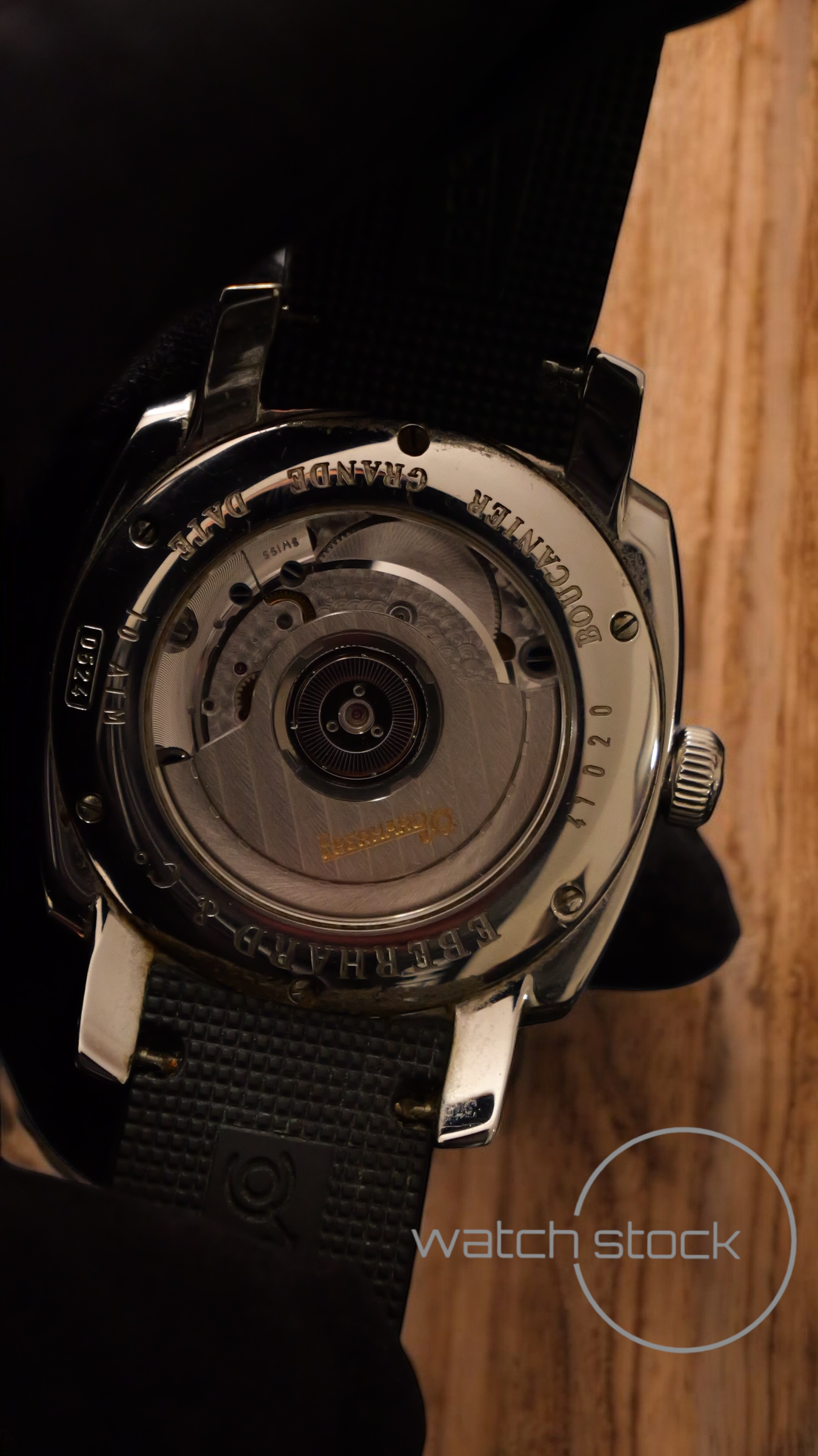 Eberhard & co. Boucaneir grande date ref. 0524 automatic FULL SET 40mm