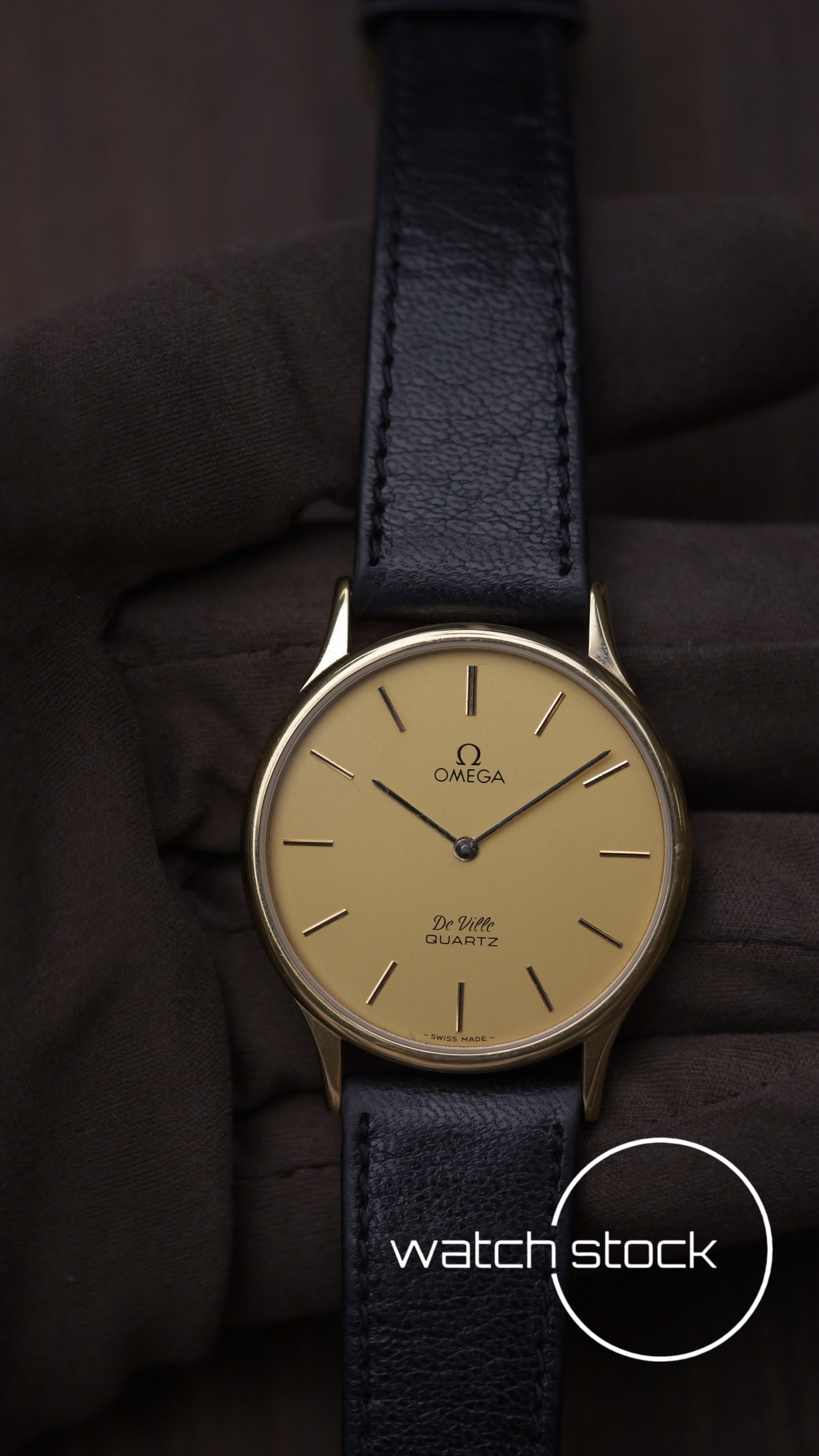 Omega De ville vintage cinturino originale Quartz 1984
