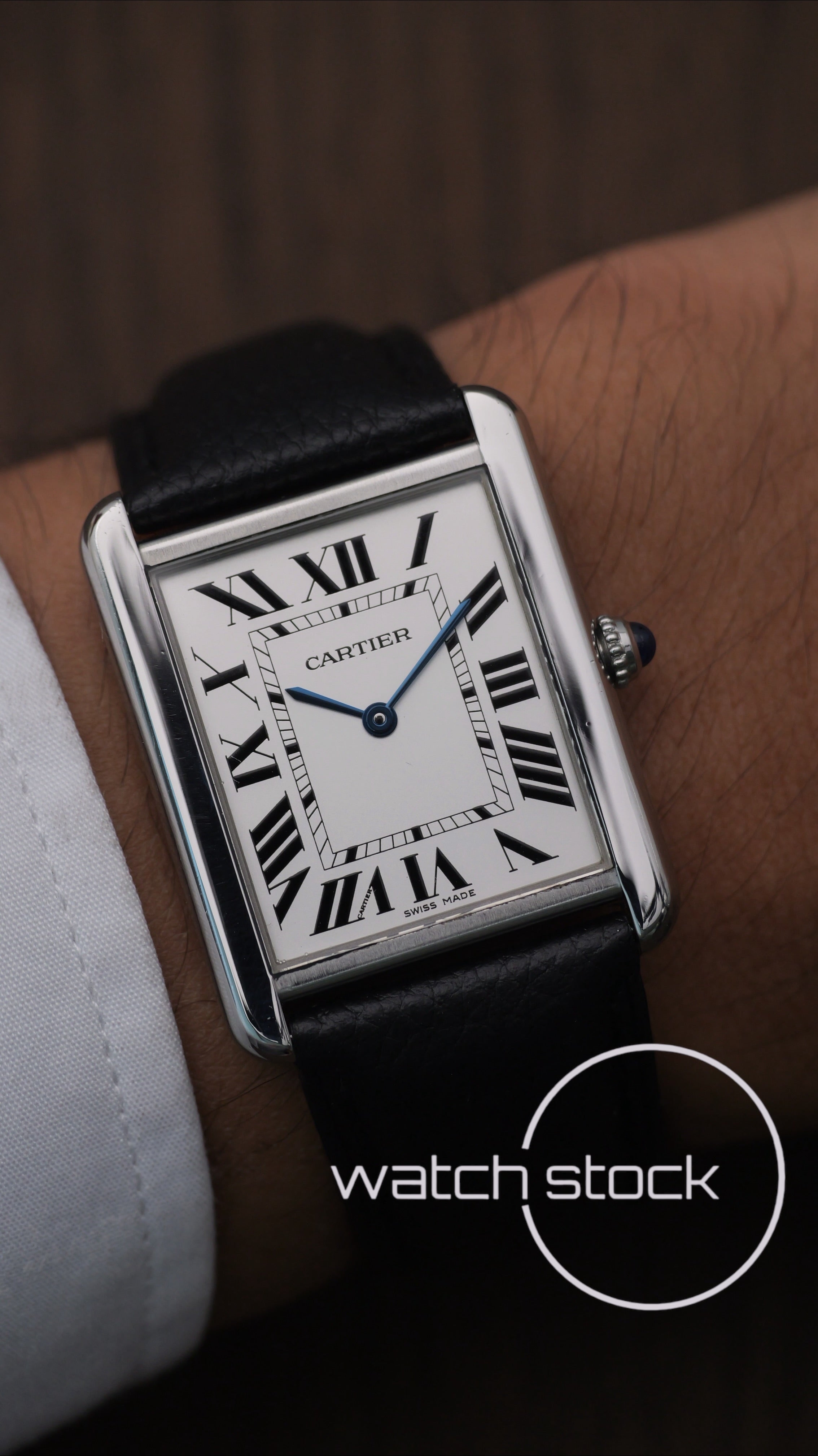 Cartier Tank Solo L ref.2715 27x35mm 2018 Full Set