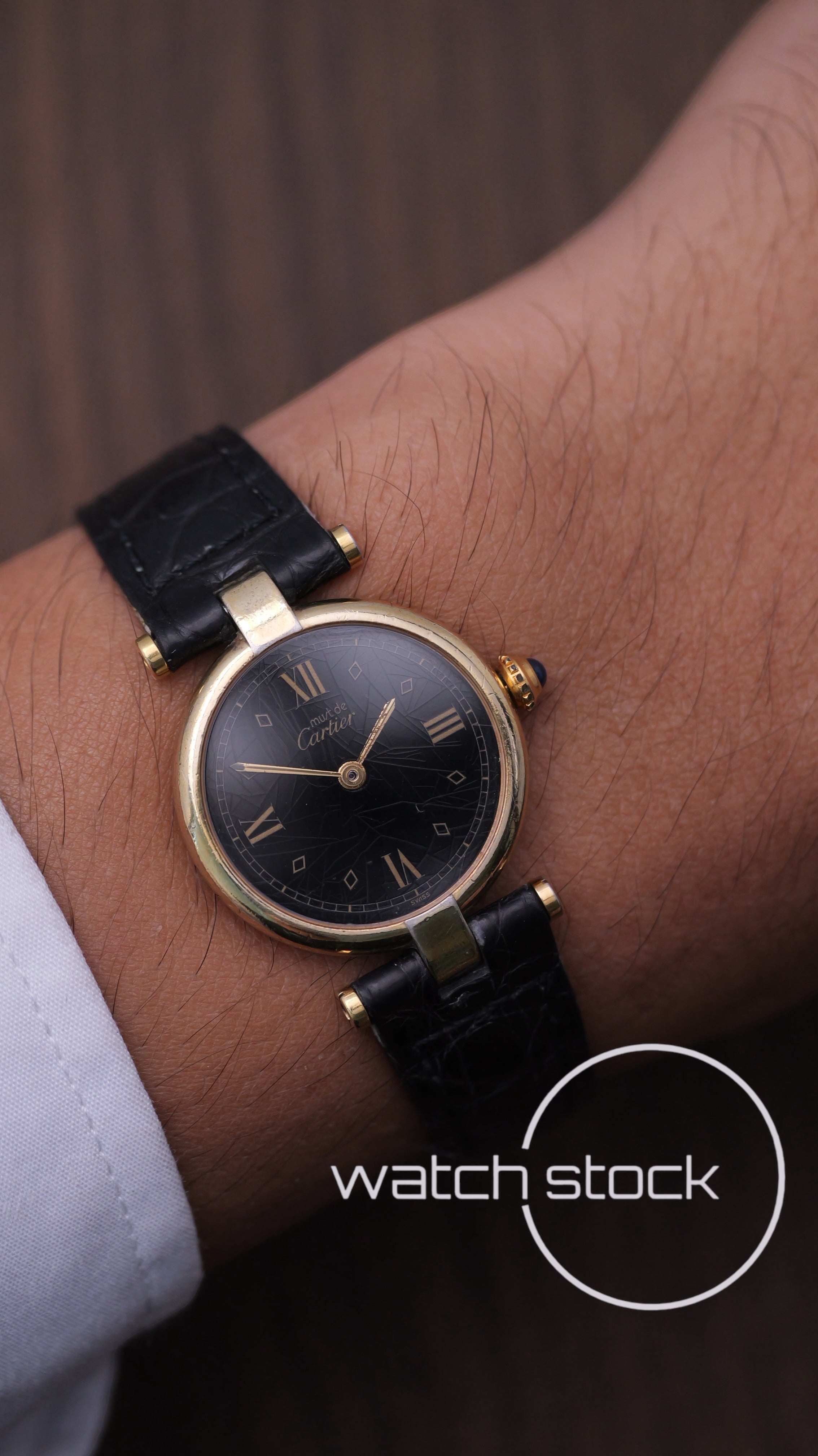 Cartier Vendome 24mm ref. 590004 lady FULL SET 1989