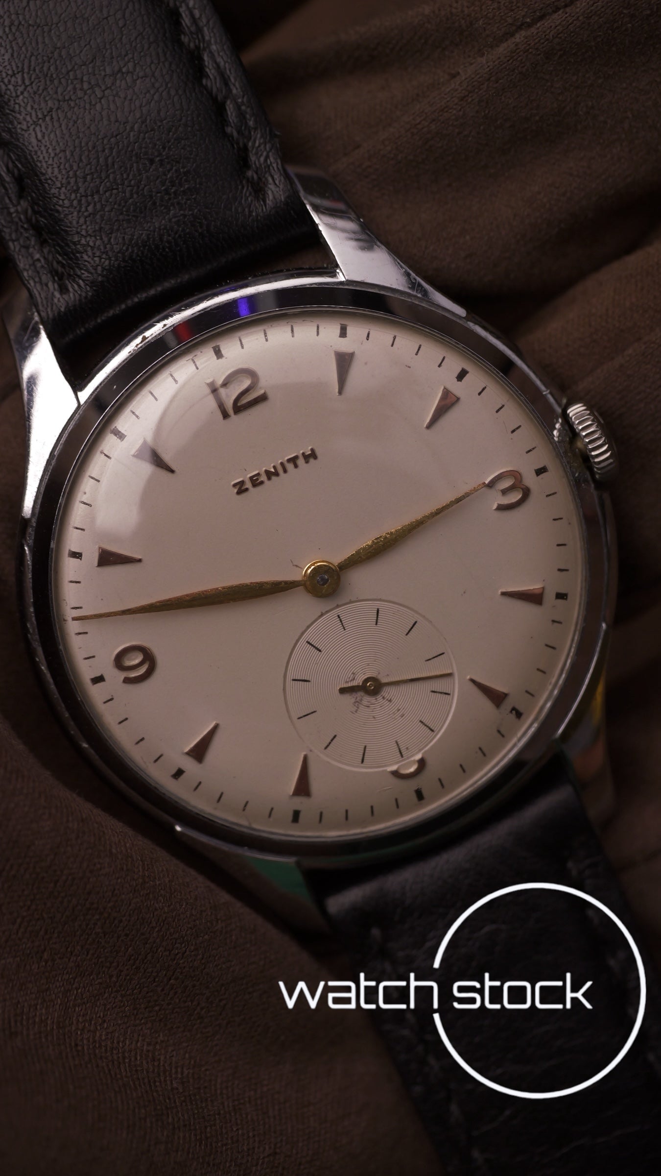 Zenith carica manuale vintage Dress Watch