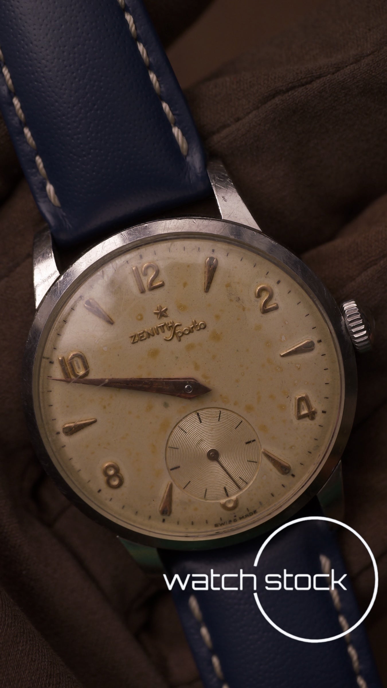 Zenith sporto carica manuale vintage Dress Watch