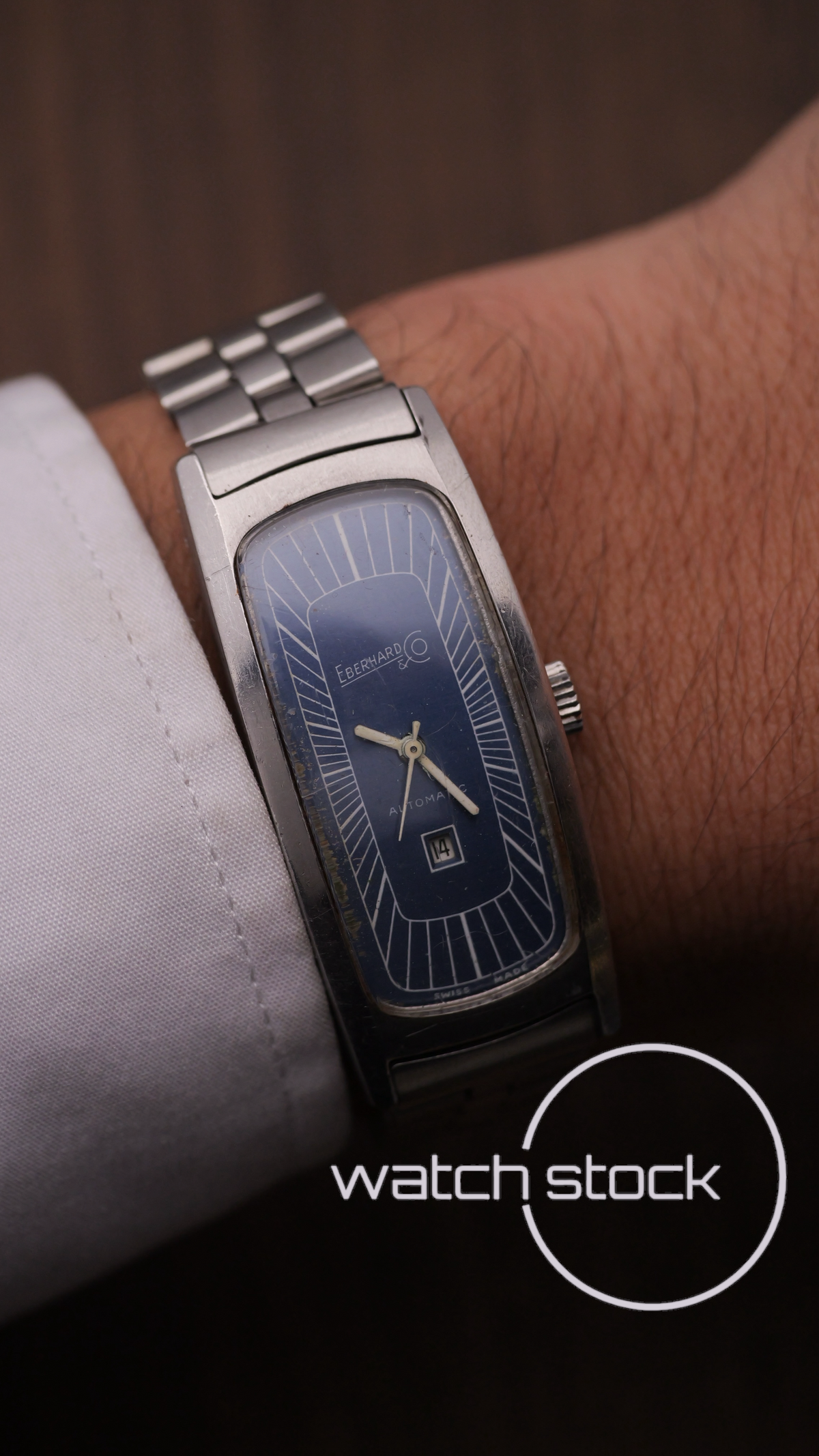 Eberhard banana case vintage men