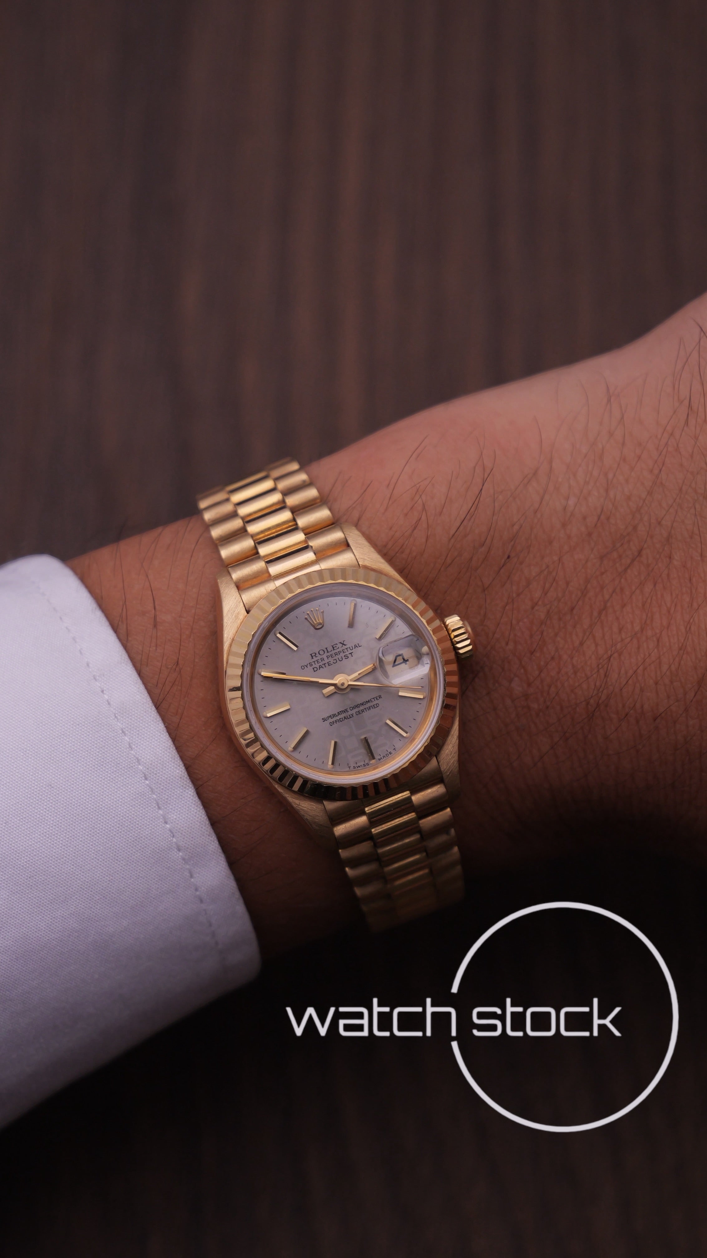 Rolex datejust 26mm Ref.69178 FULL SET full gold
