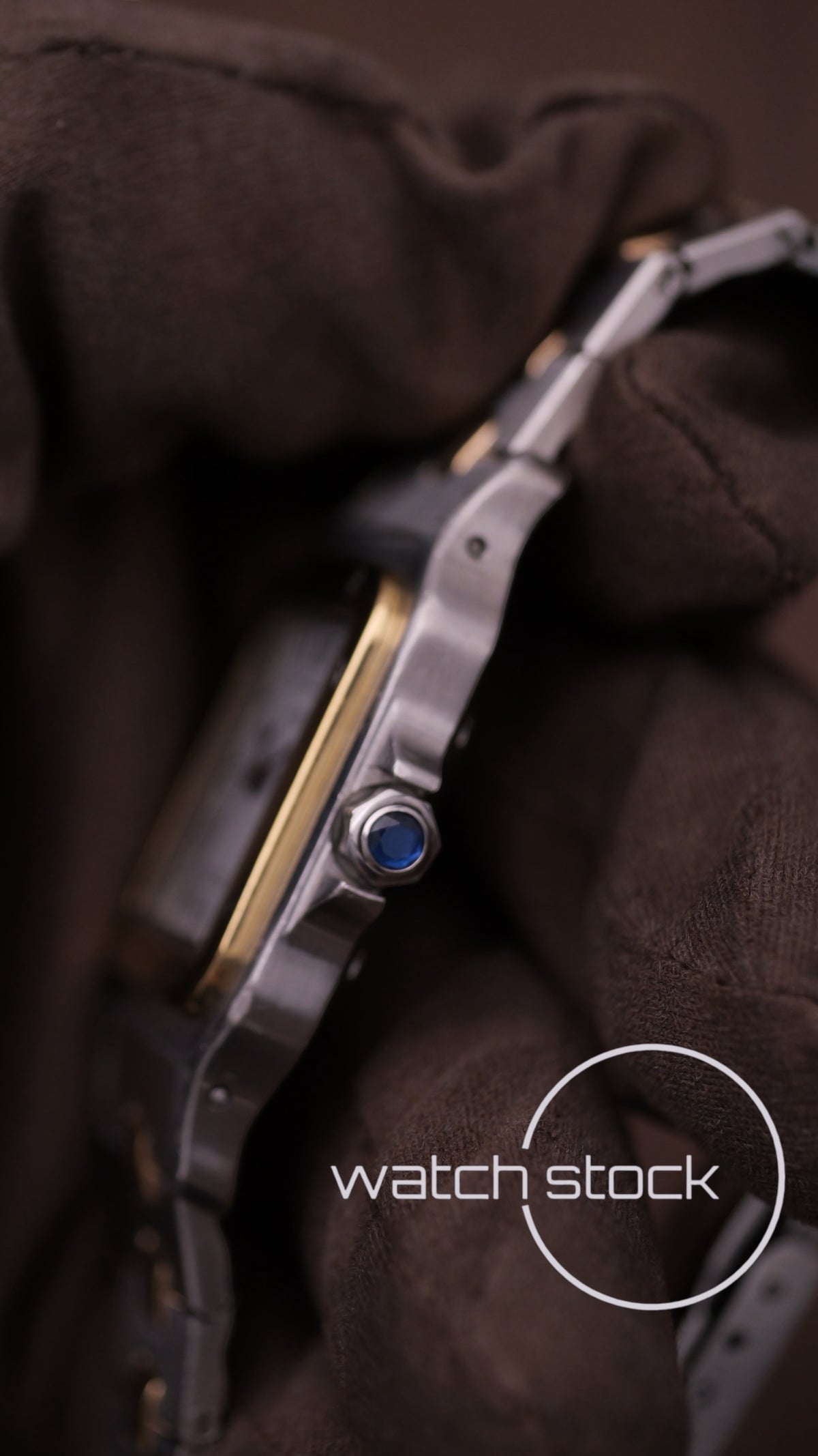 Cartier santos carré ref.2961 Godron Automatic vintage 29x41mm