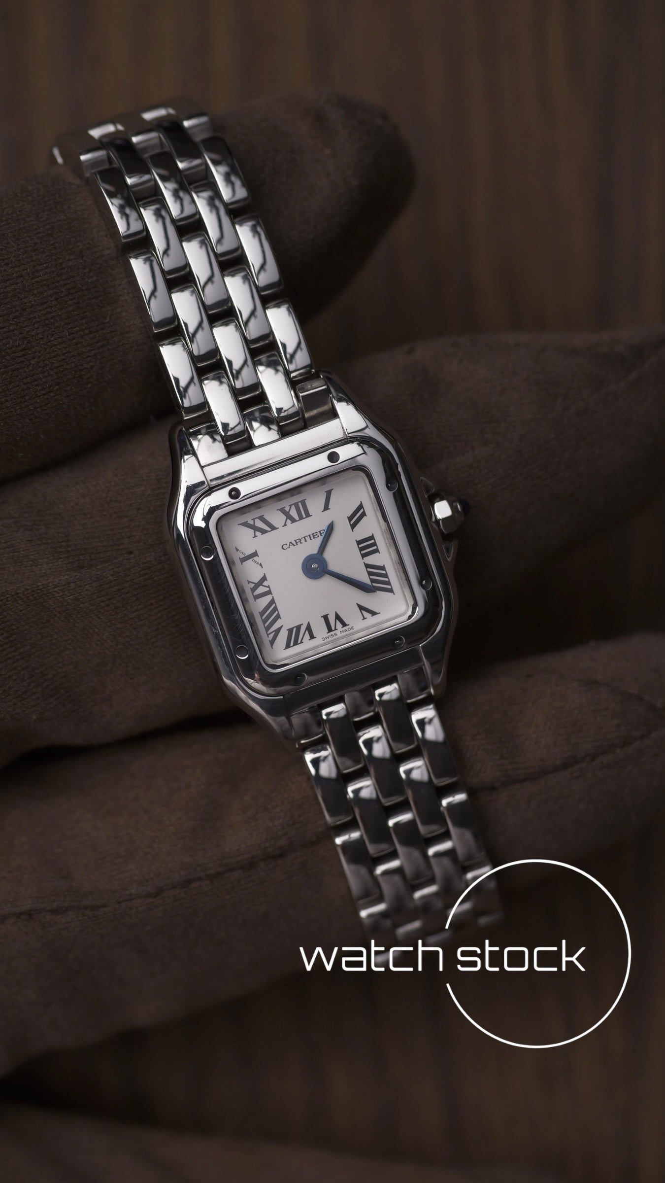 Cartier panthere mini 18mm ref.WSPN0019