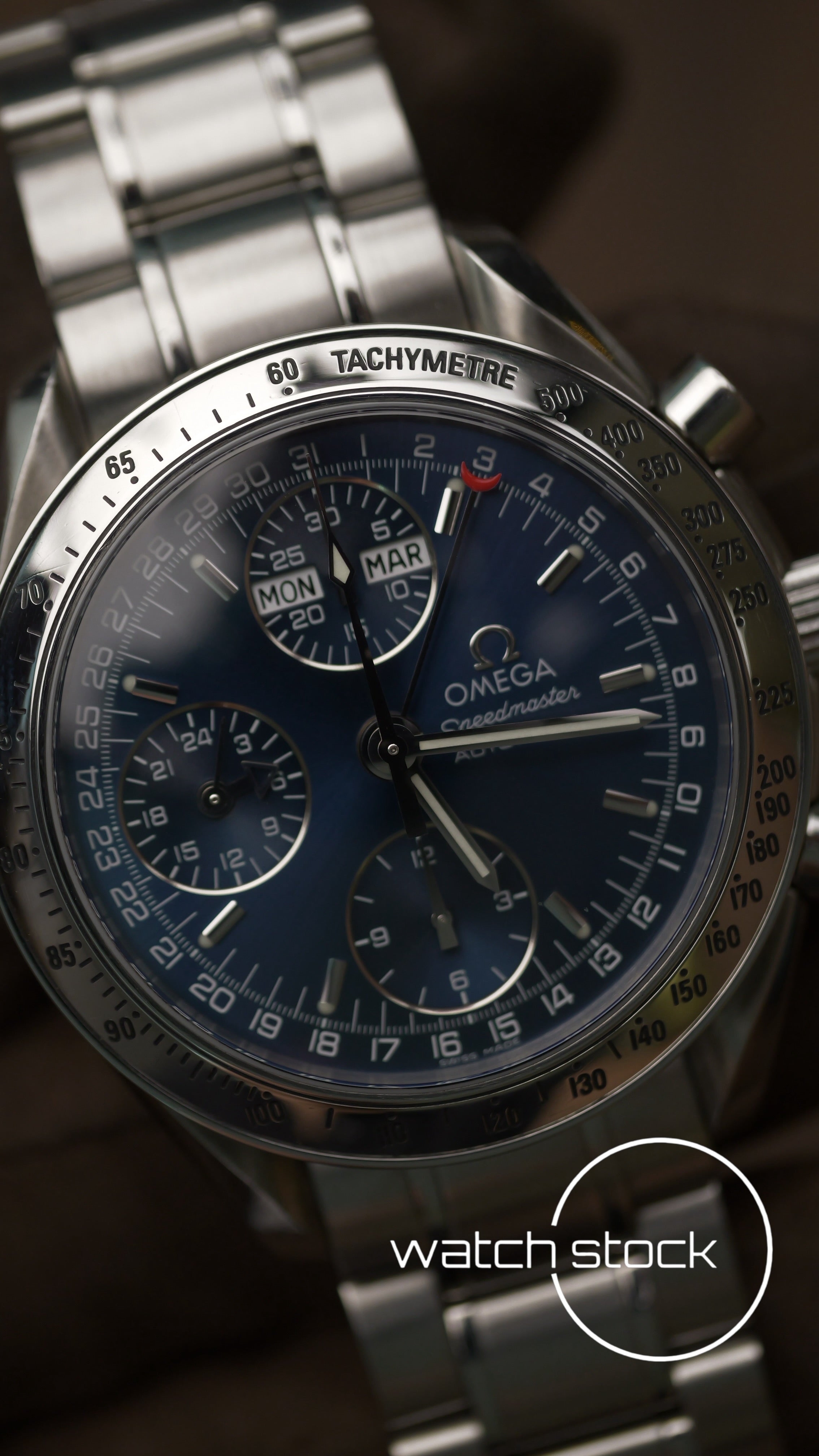 Omega speedmaster triple date 39mm APPENA REVISIONATO Ref. 175.0054 automatic