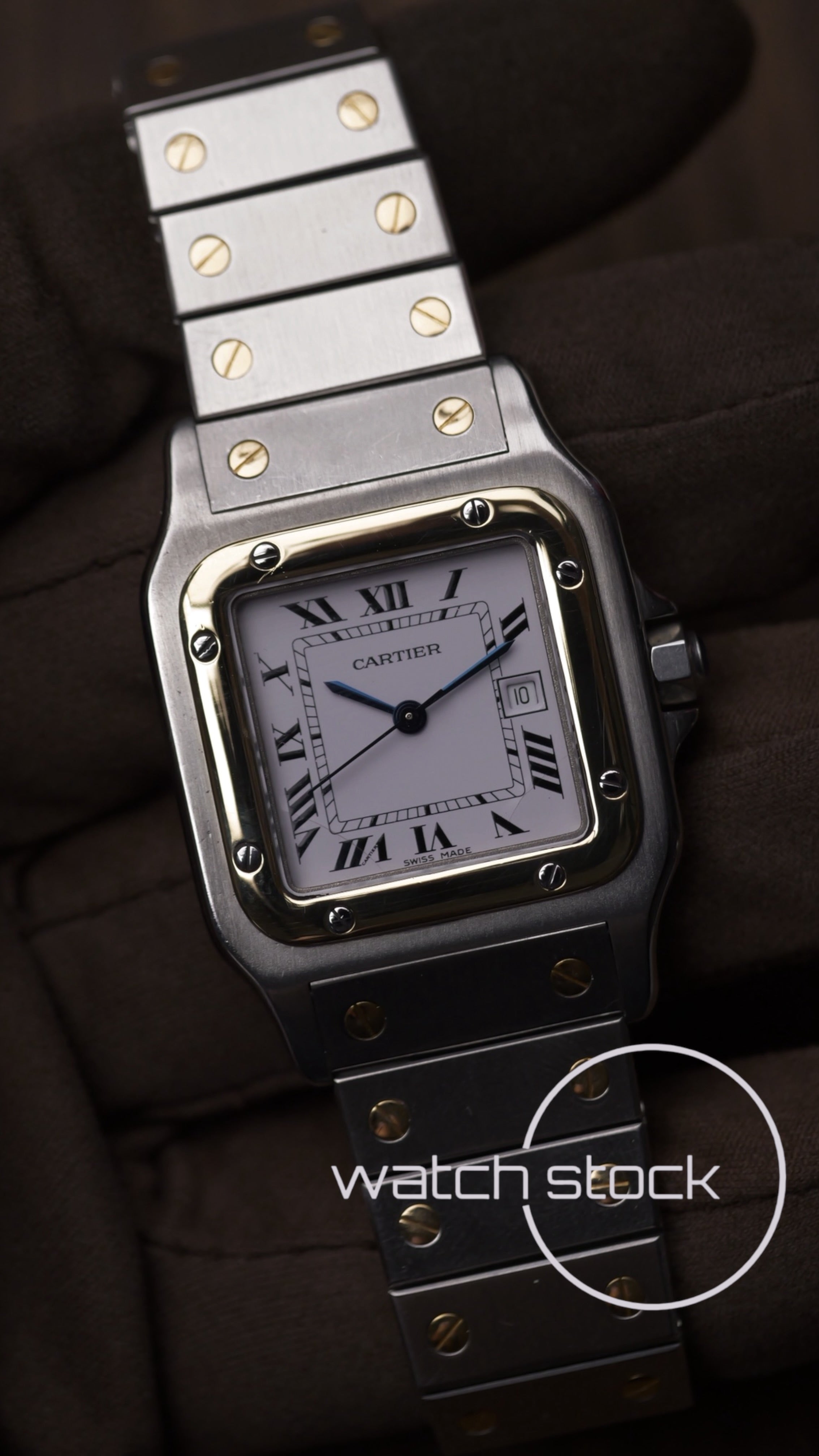 Cartier santos carré ref.2961 Automatic vintage 29x41mm