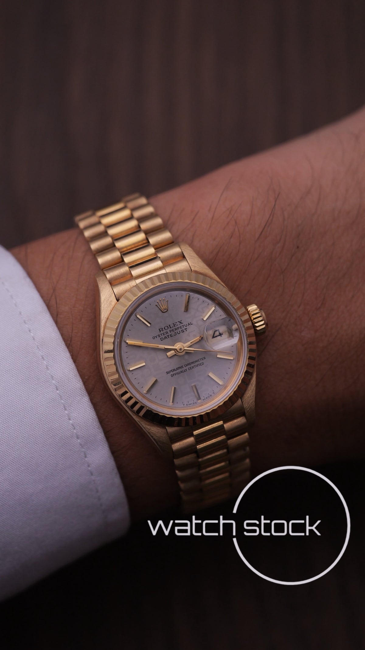Rolex datejust 26mm Ref.69178 FULL SET full gold