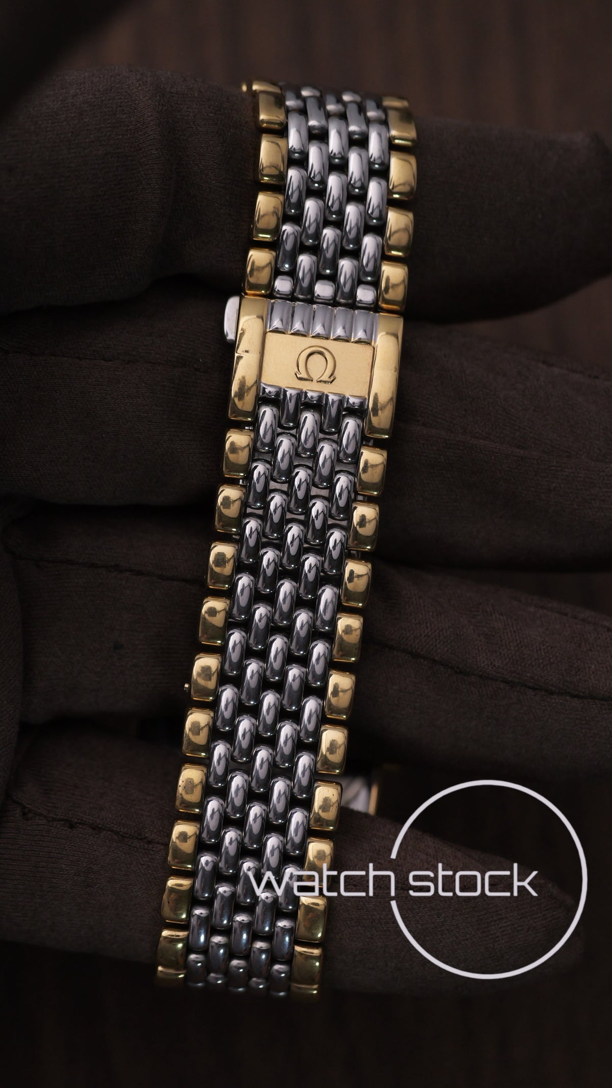 Omega De ville vintage chicchi di riso quadrante onde Quartz 1986