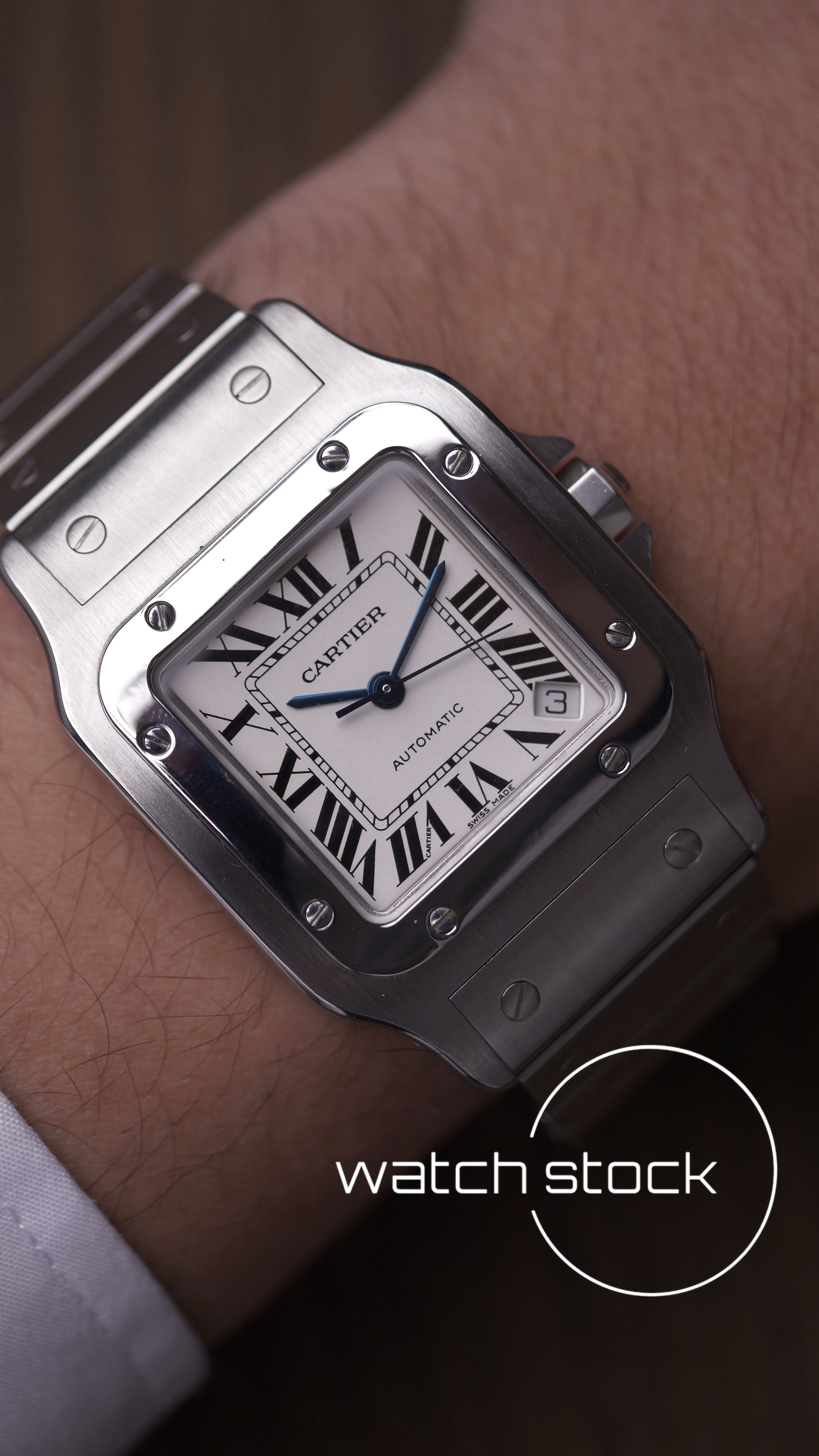Cartier santos XL ref.2823 Automatic 32x45mm Full set
