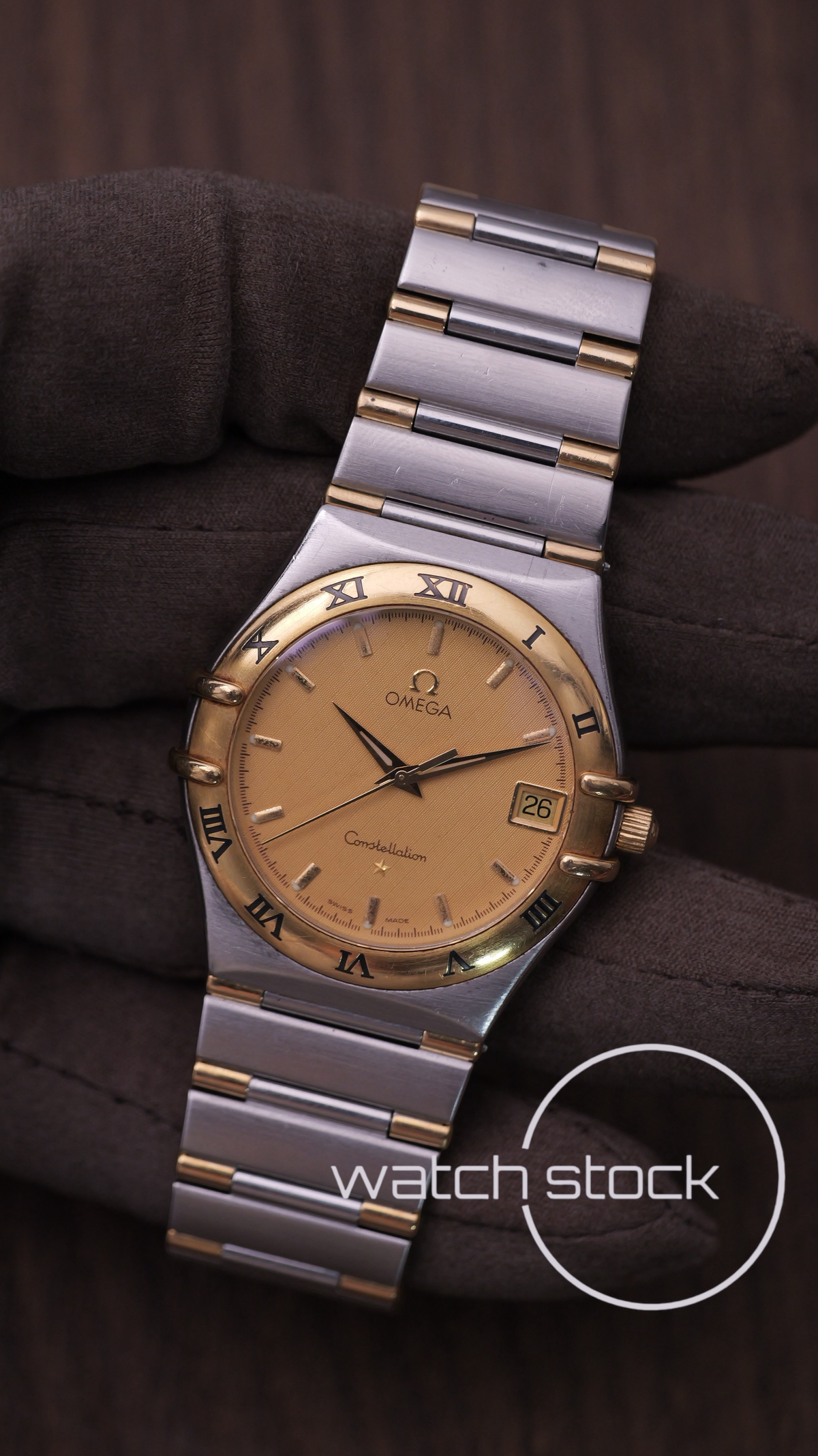 Omega constellation day-date 32mm two-tone Full set