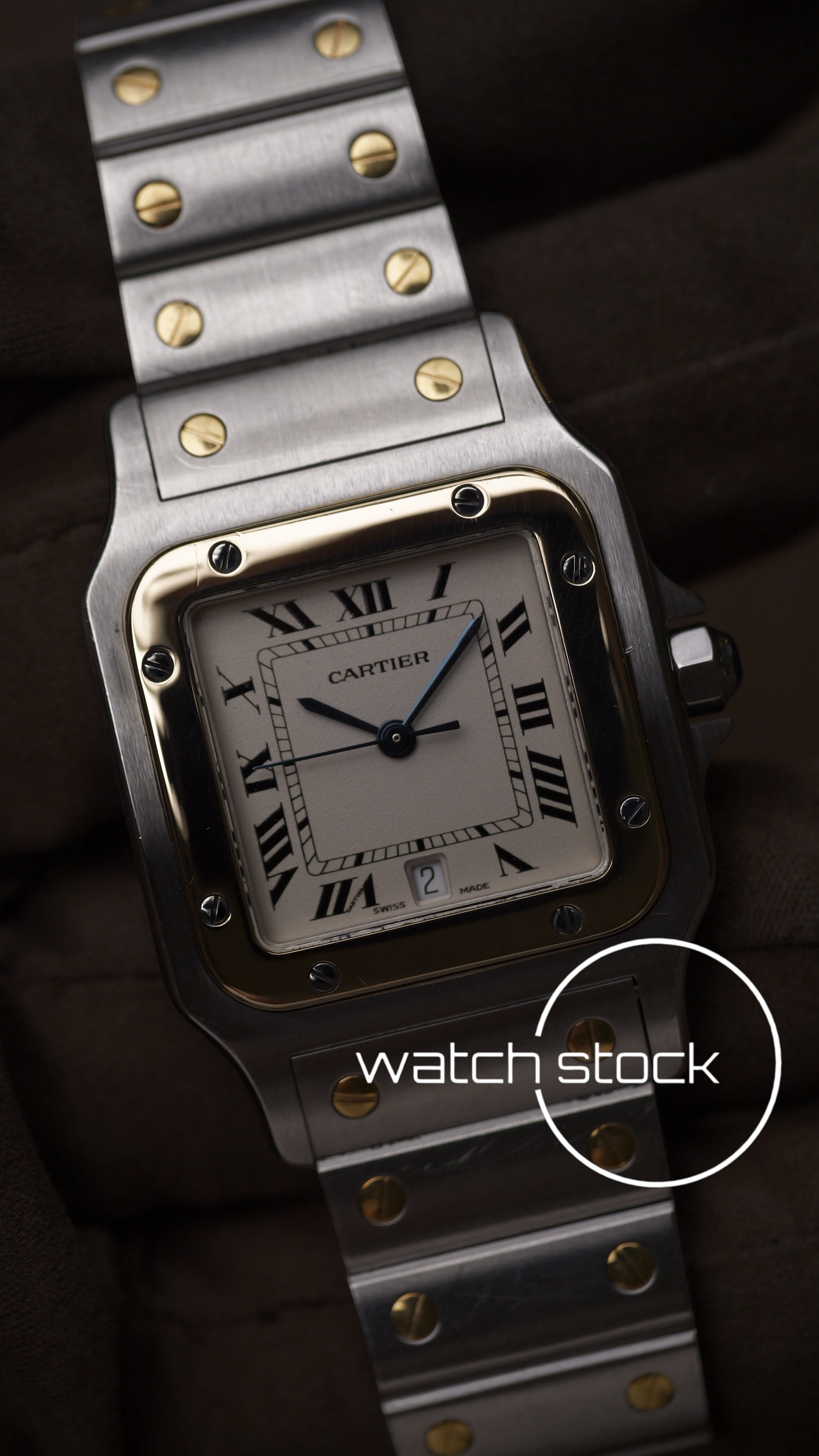 Cartier santos galbee 29x41mm Ref. 1566