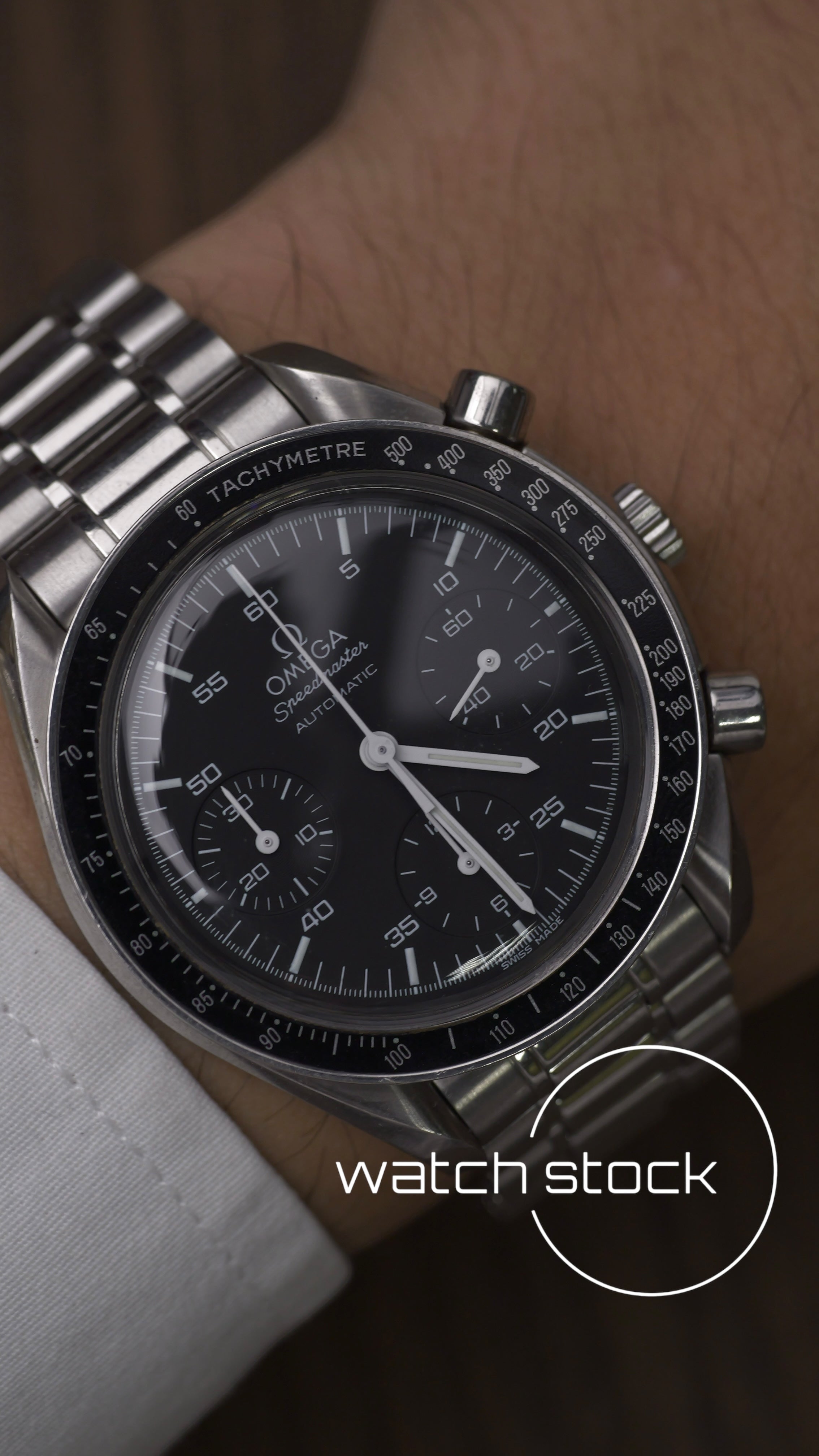 Omega speedmaster reduced ref.175.0032 39mm automatic