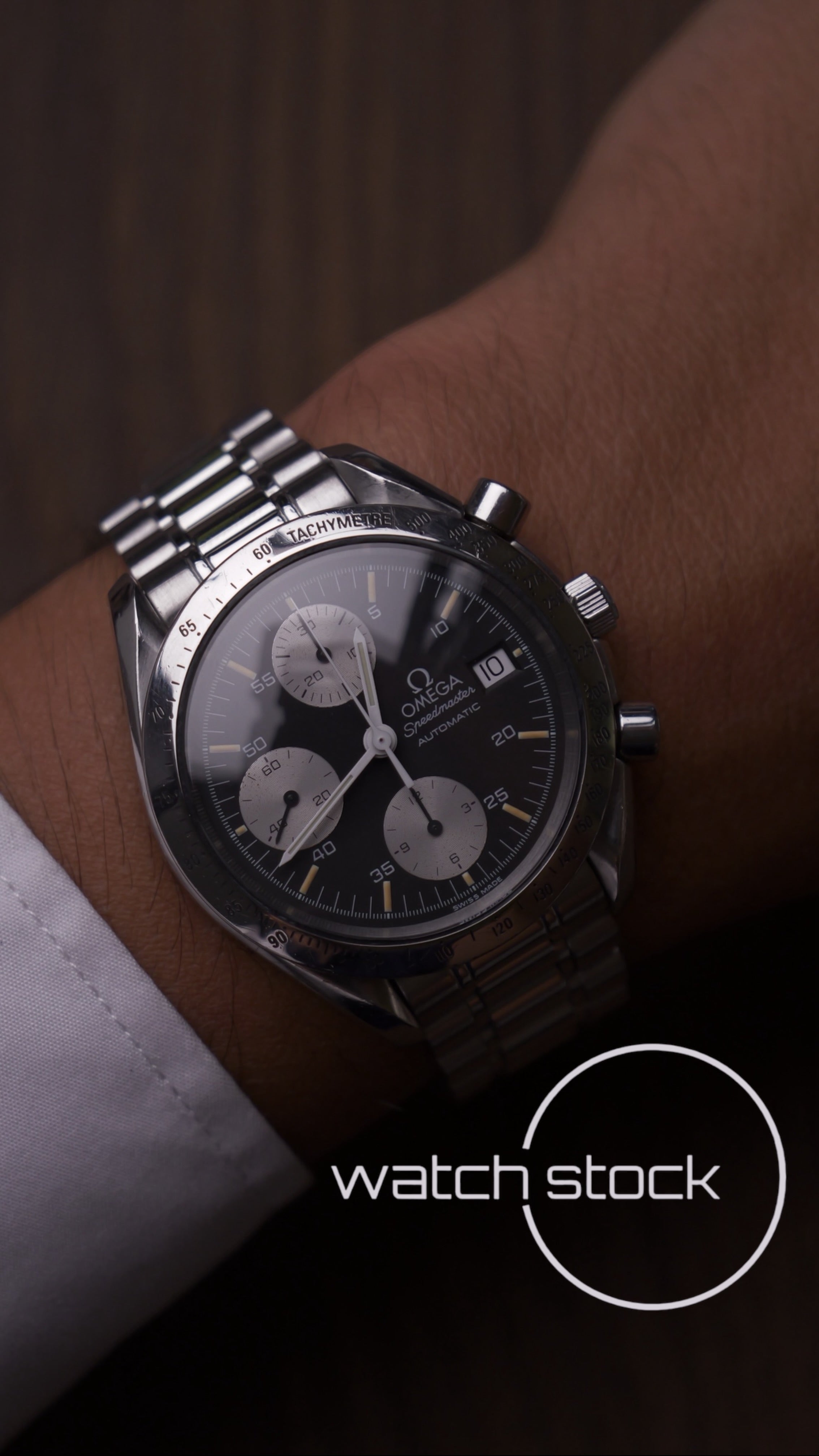 Omega speedmaster date Panda dial Ref. 3511.50 automatic