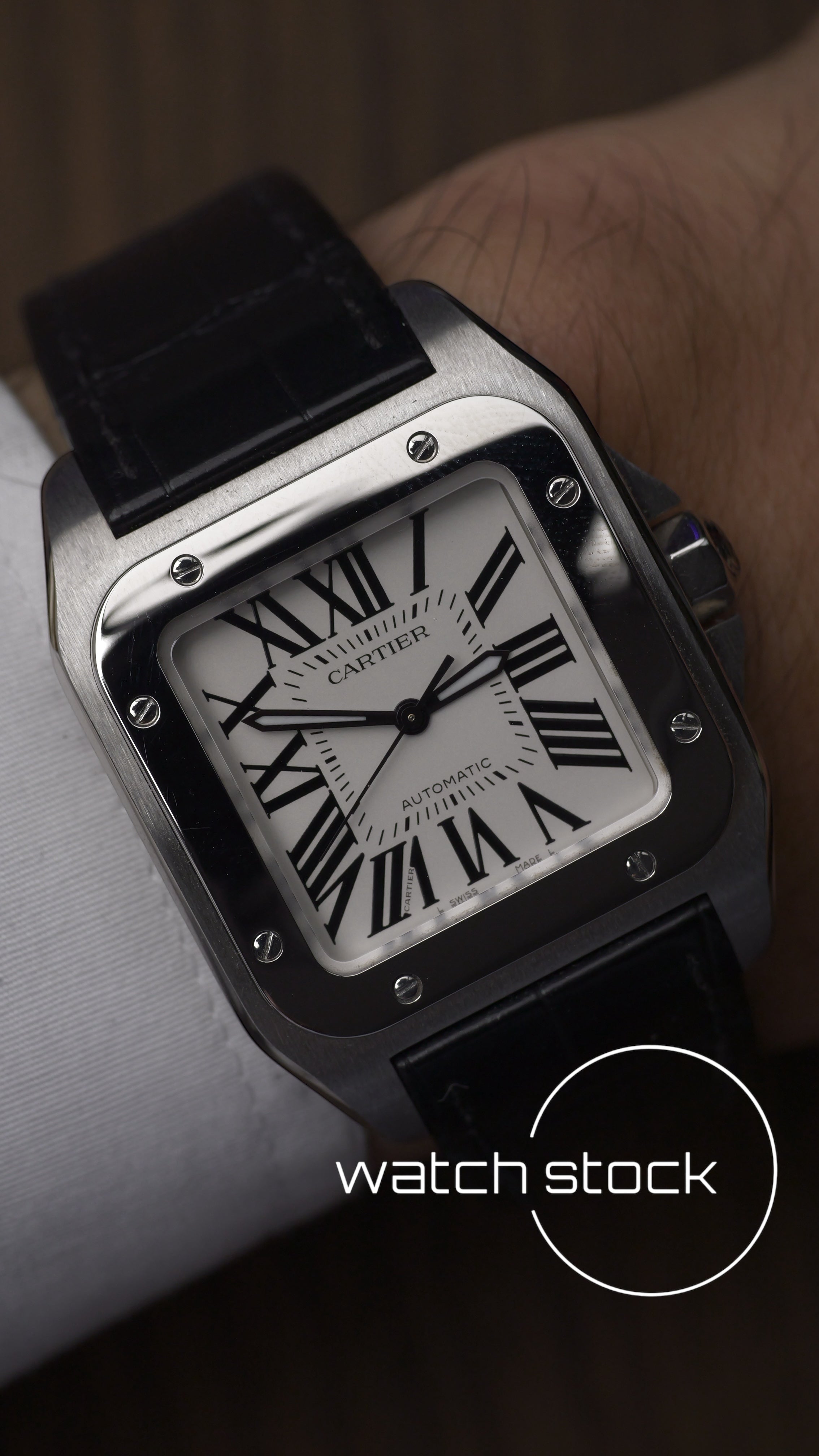 Cartier santos 100 medium ref.2878 2024 Automatic FULL SET