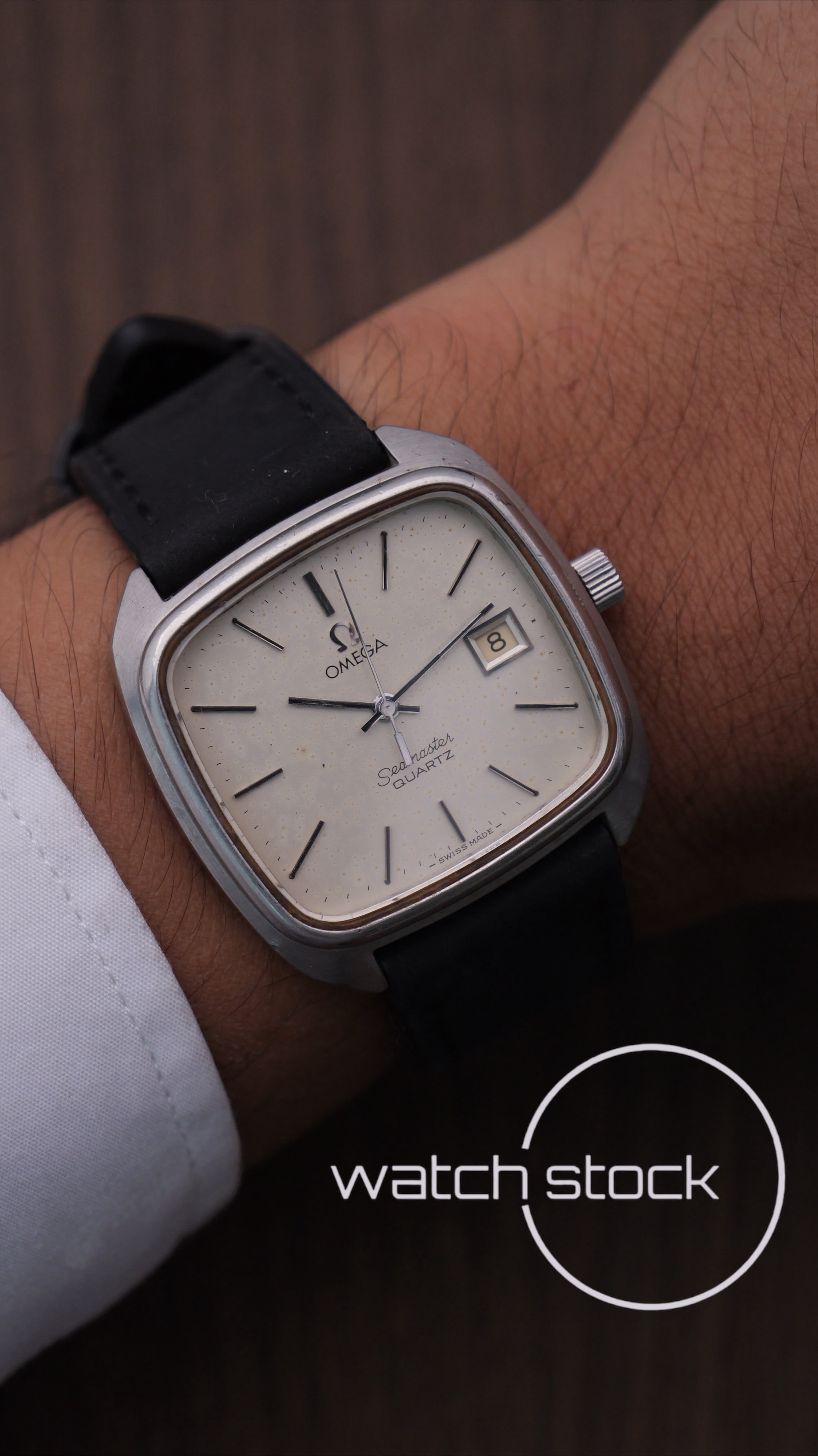 Omega Seamaster TV Dial Quartz