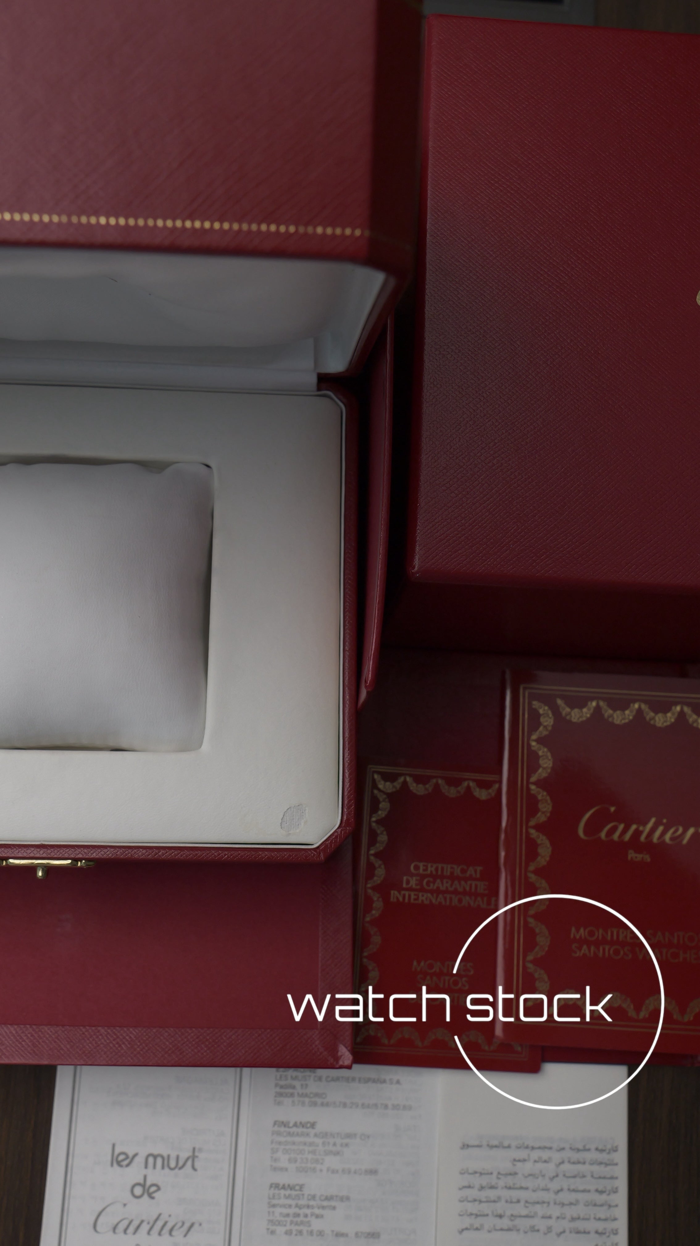 Cartier santos galbee 29x41mm ref.187901 Men size