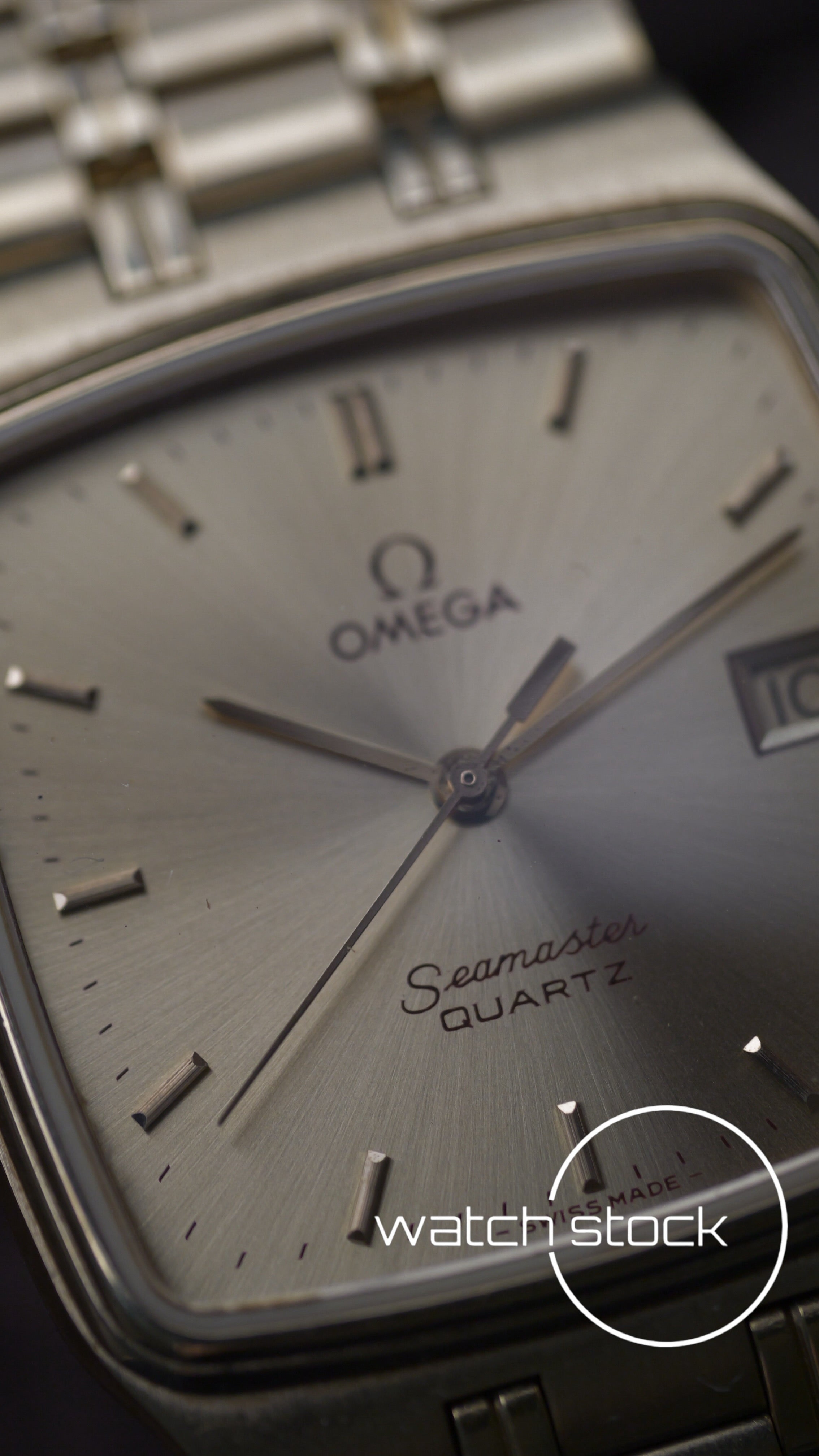Omega Seamaster 1984 vintage scritte rosse 33mm