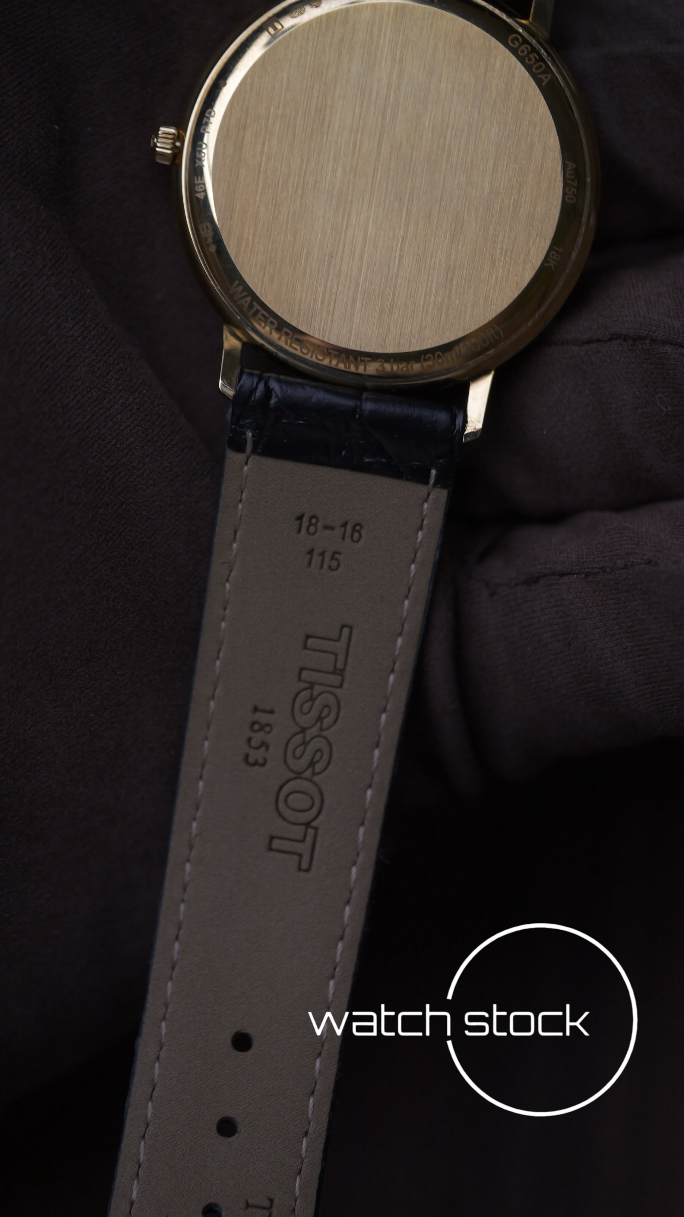 Tissot Dress Watch 18k Gold