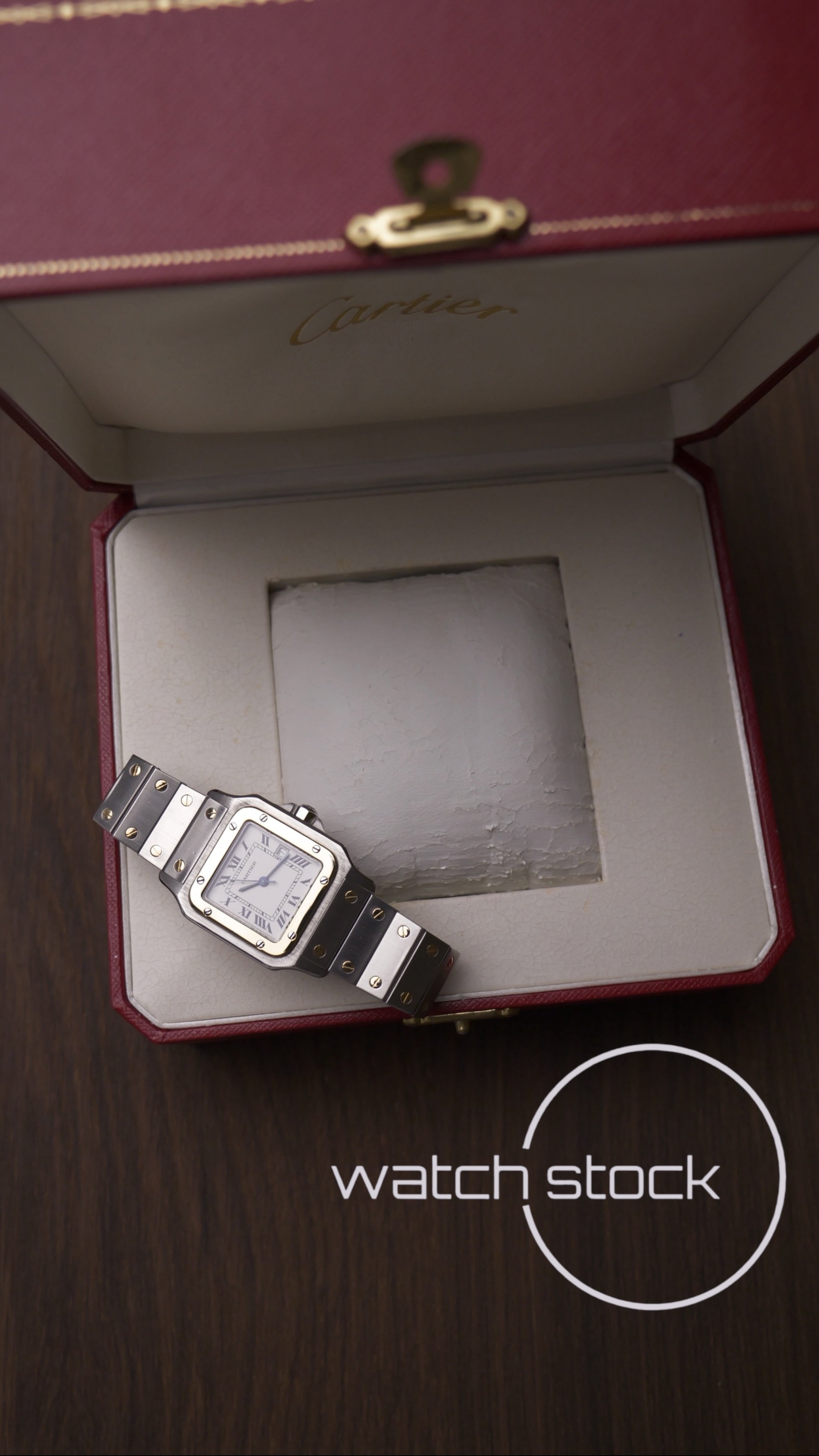 Cartier santos carré ref.2961 Automatic vintage 29x41mm
