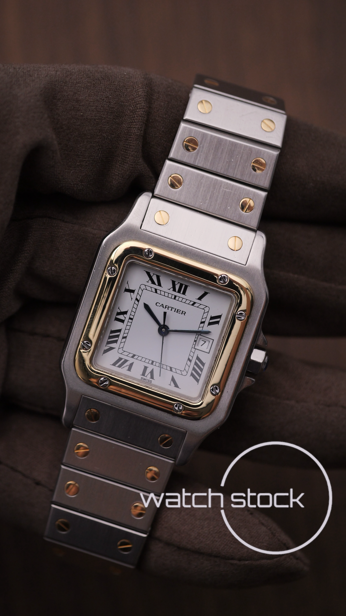 Cartier santos carré ref.2961 Automatic vintage 29x41mm