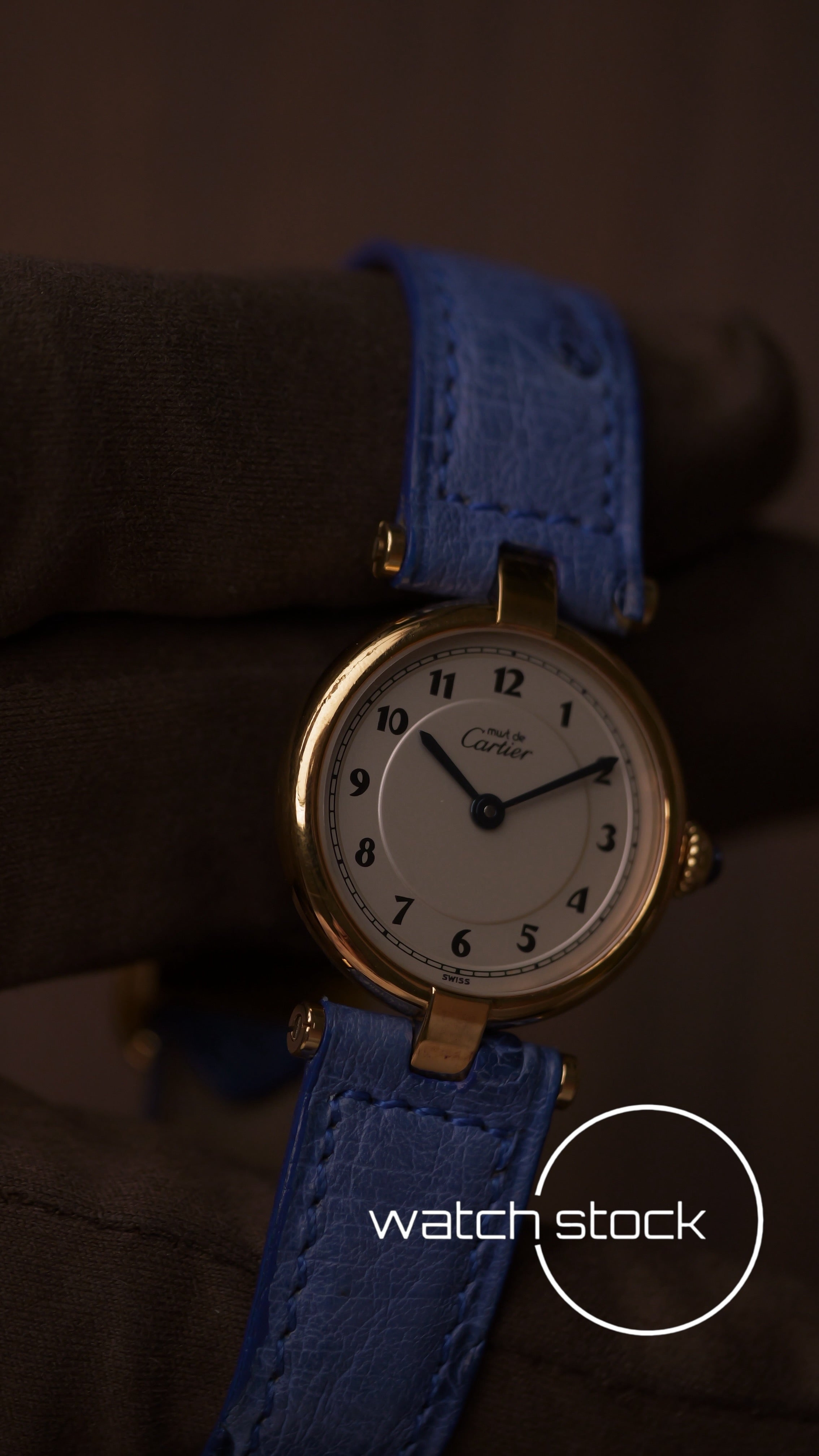 Cartier Vendome 24mm ref. 590004 lady FULL SET 1992