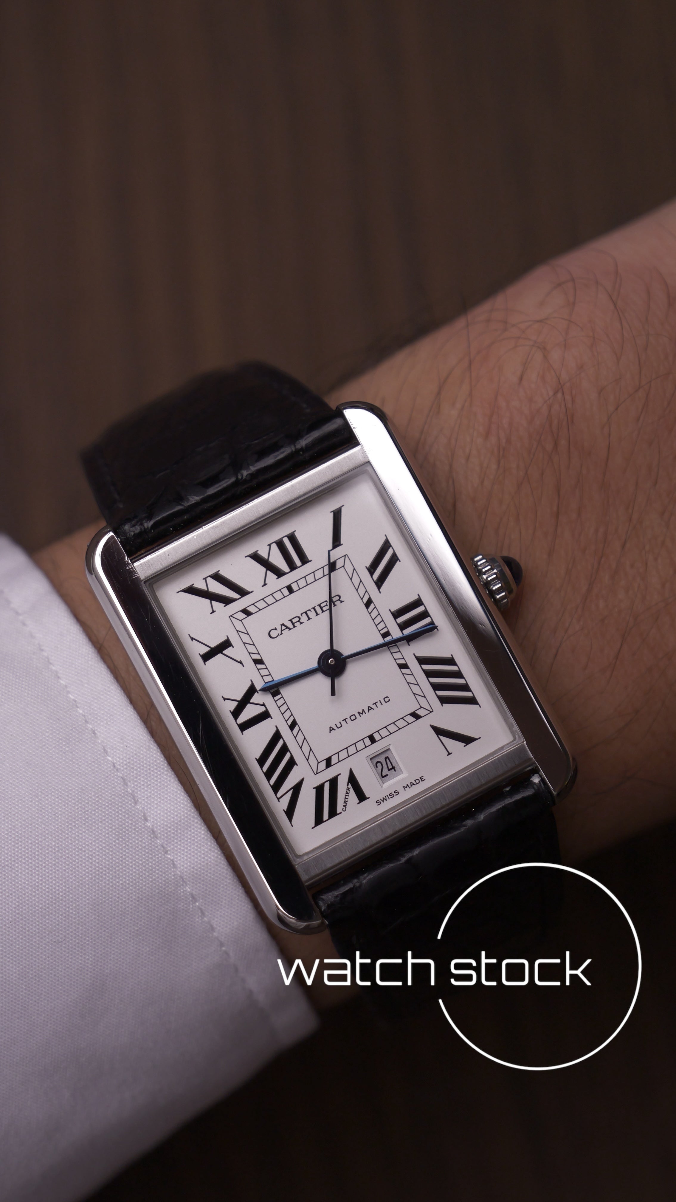 Cartier tank solo Xl automatic ref. 3515