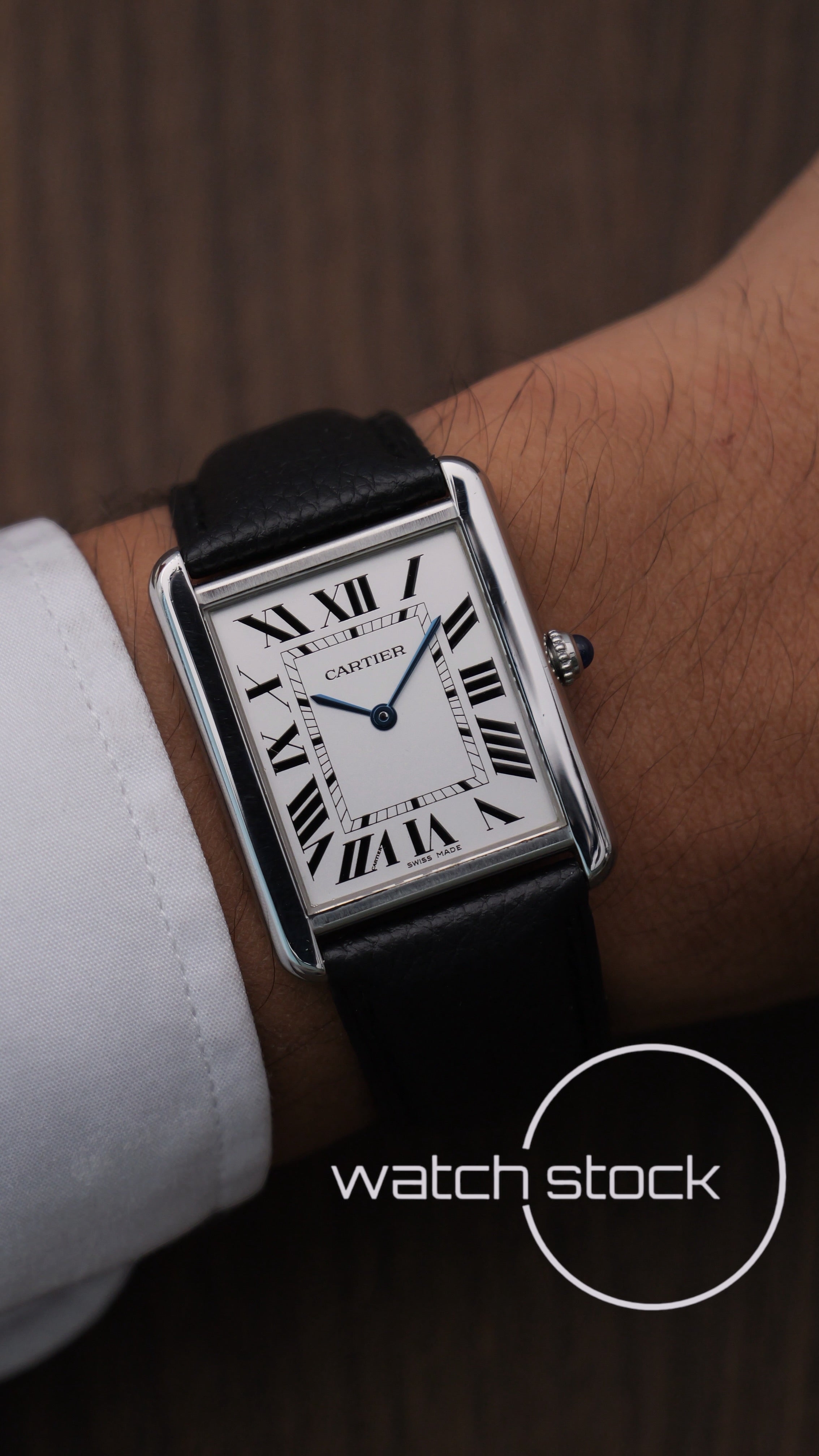 Cartier Tank Solo L ref.2715 27x35mm 2018 Full Set
