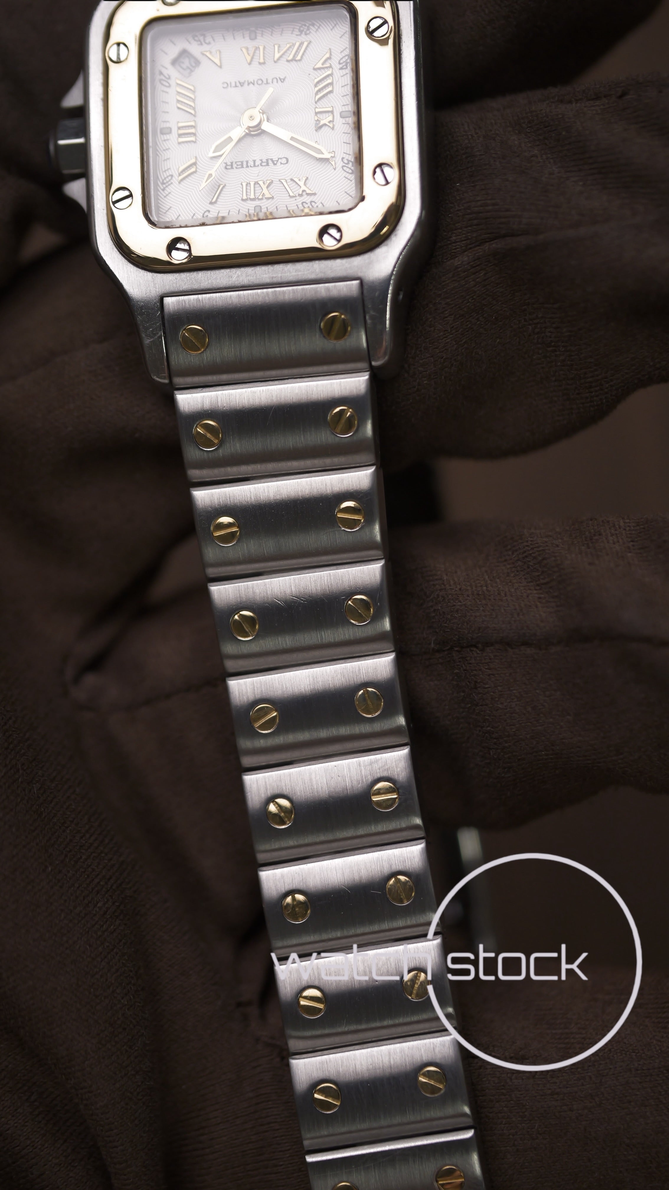 Cartier santos galbee Automatic 24x35mm ref.2423 must de santos