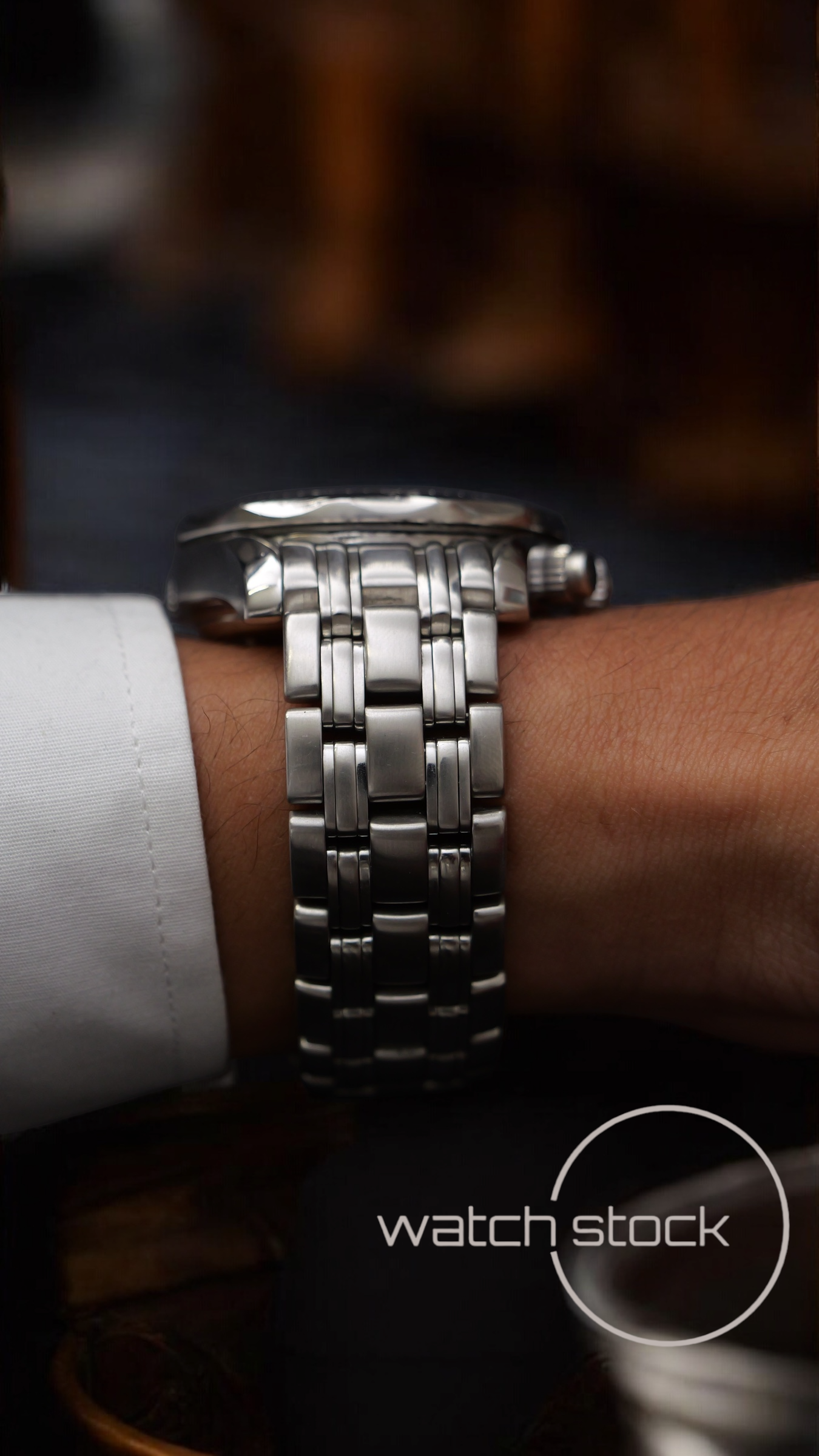 Omega seamaster 300m Chrono 41mm ref.178.0504 blue Revisionato