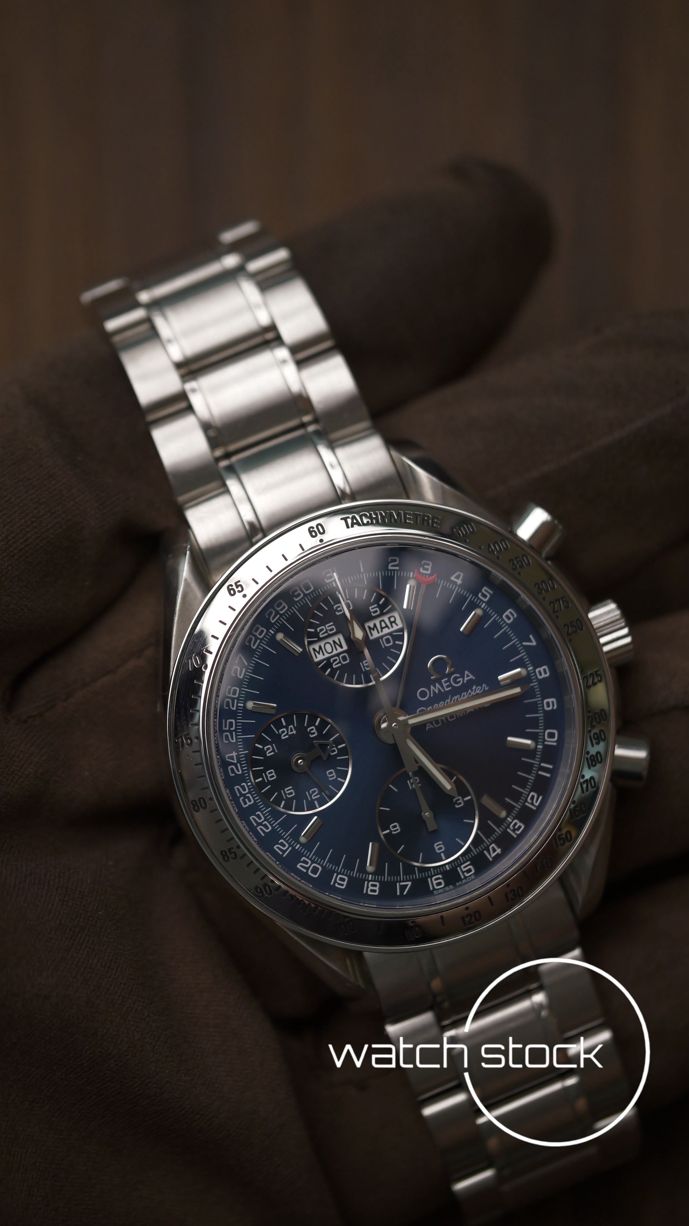 Omega speedmaster triple date 39mm APPENA REVISIONATO Ref. 175.0054 automatic
