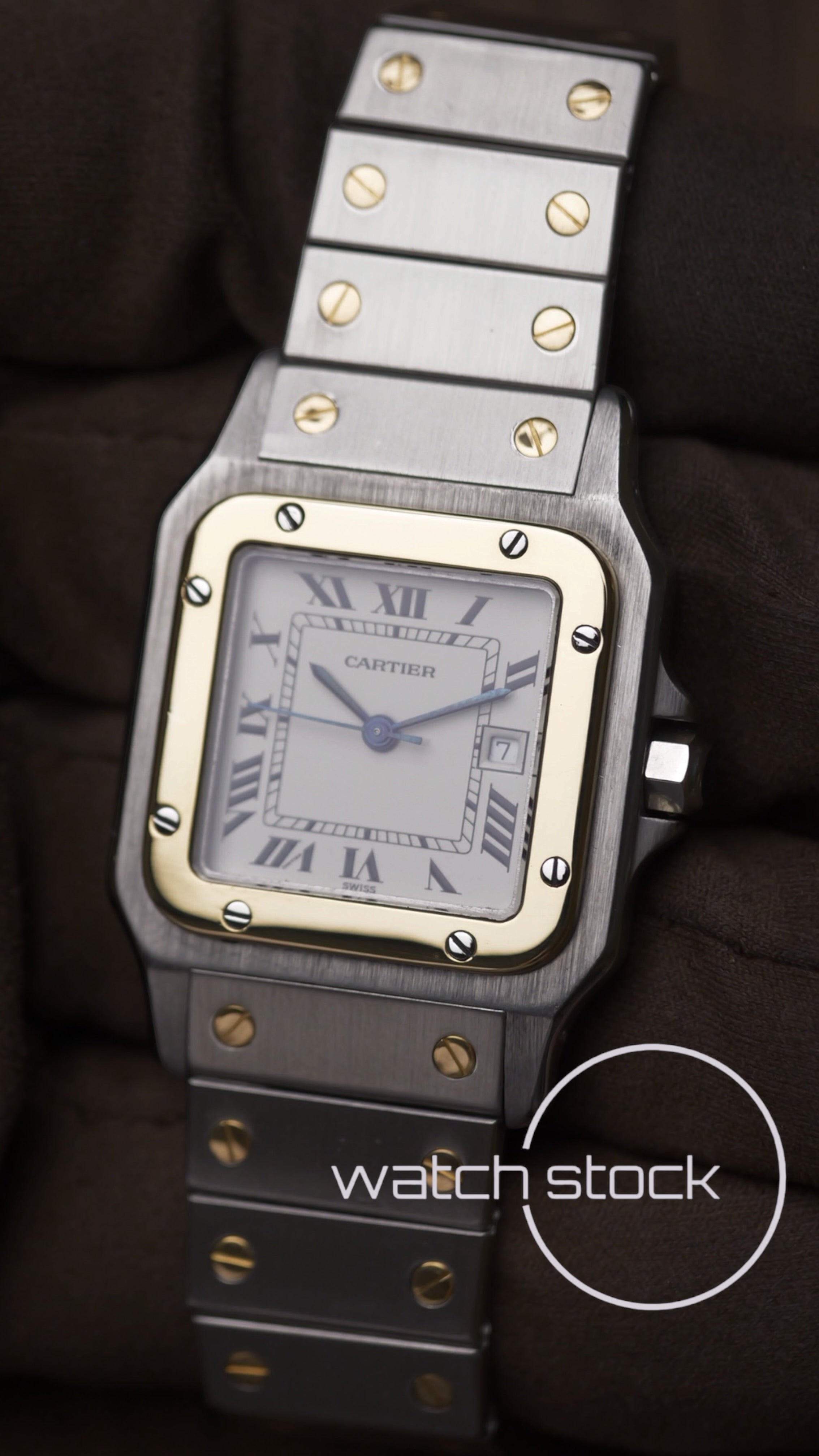 Cartier santos carré ref.2961 Automatic vintage 29x41mm