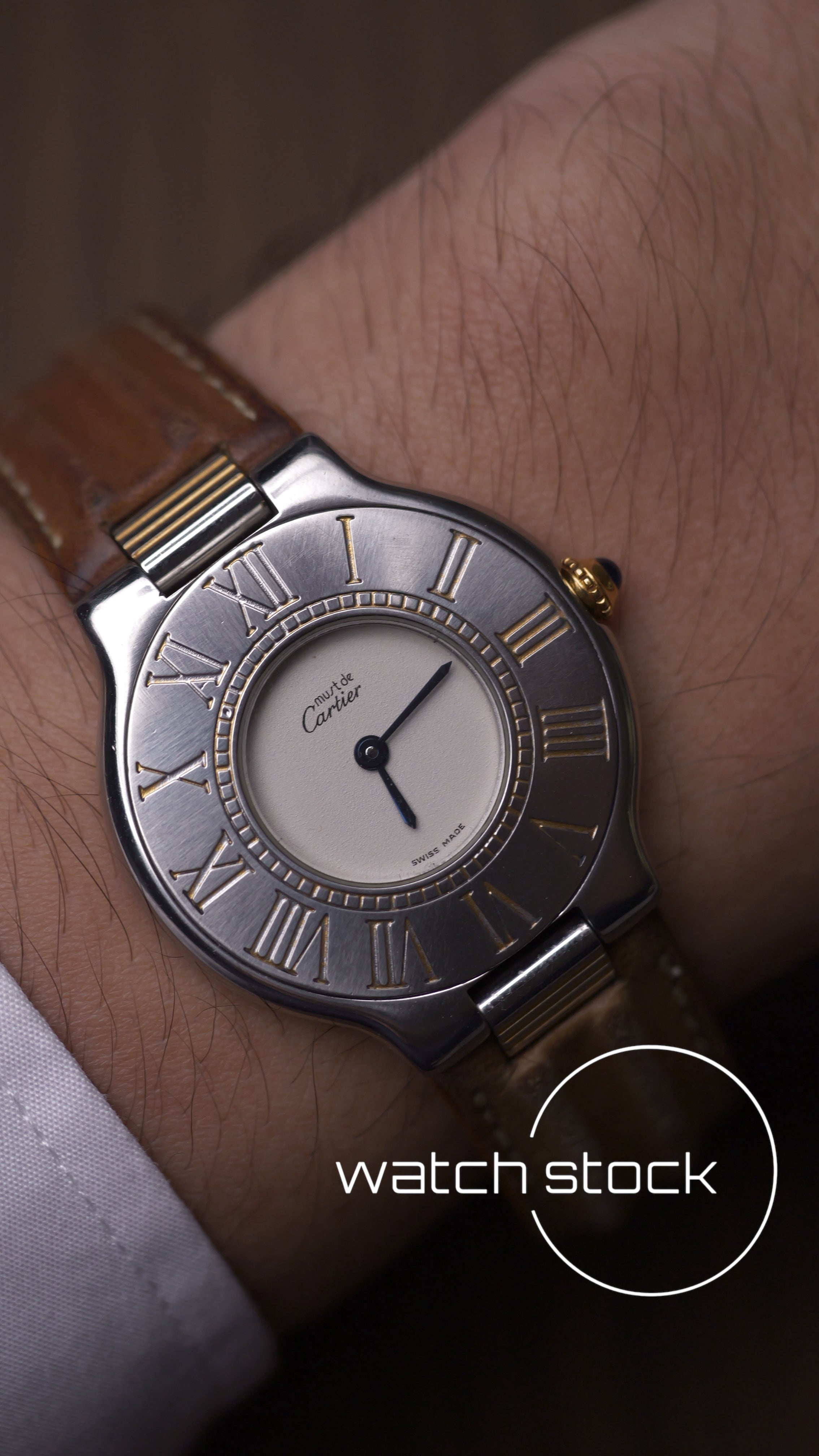 Cartier 21 unisex 31mm ref.1330