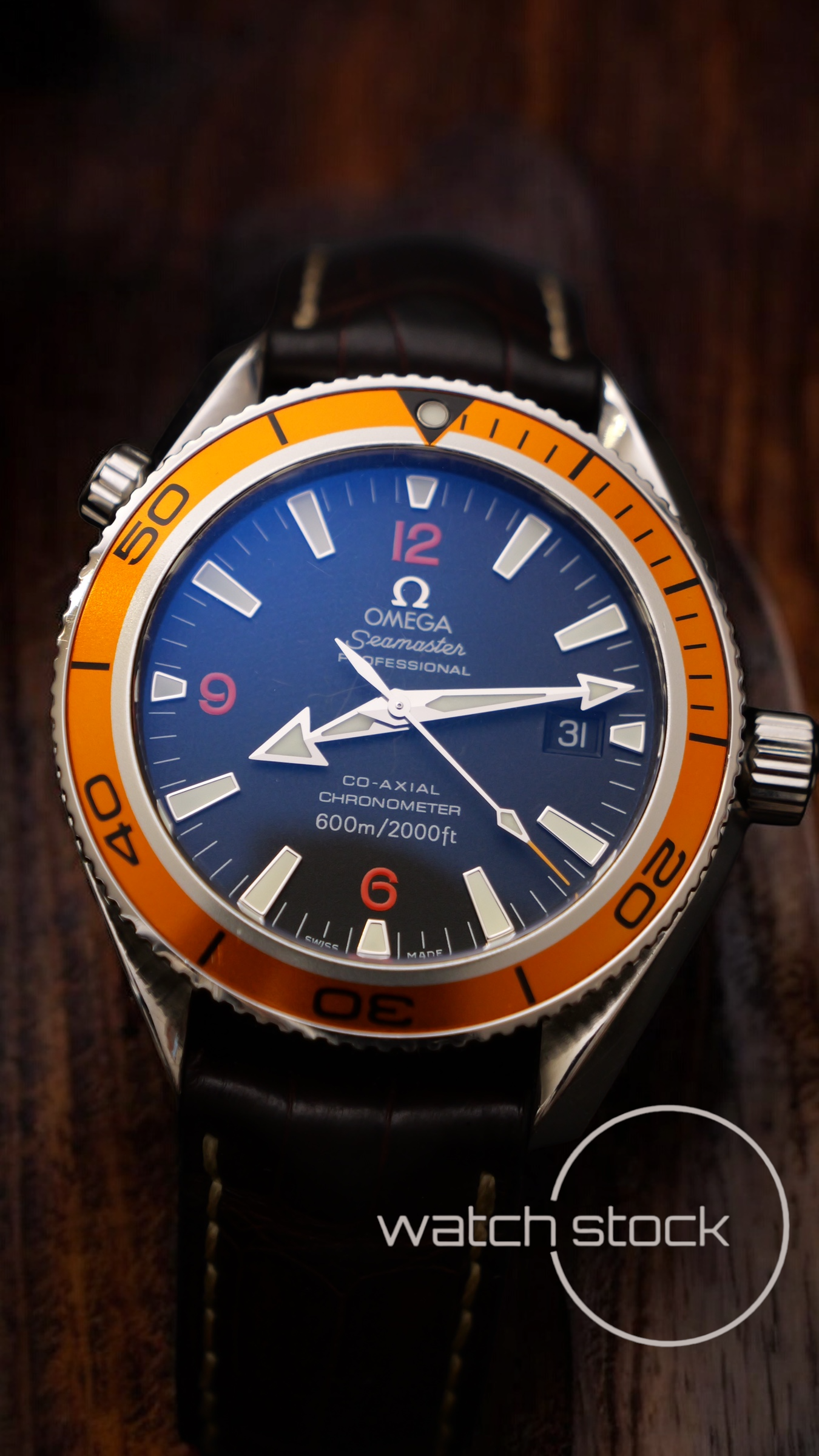 Omega seamaster planet ocean orange co-axial (42mm) Ref.168.1653