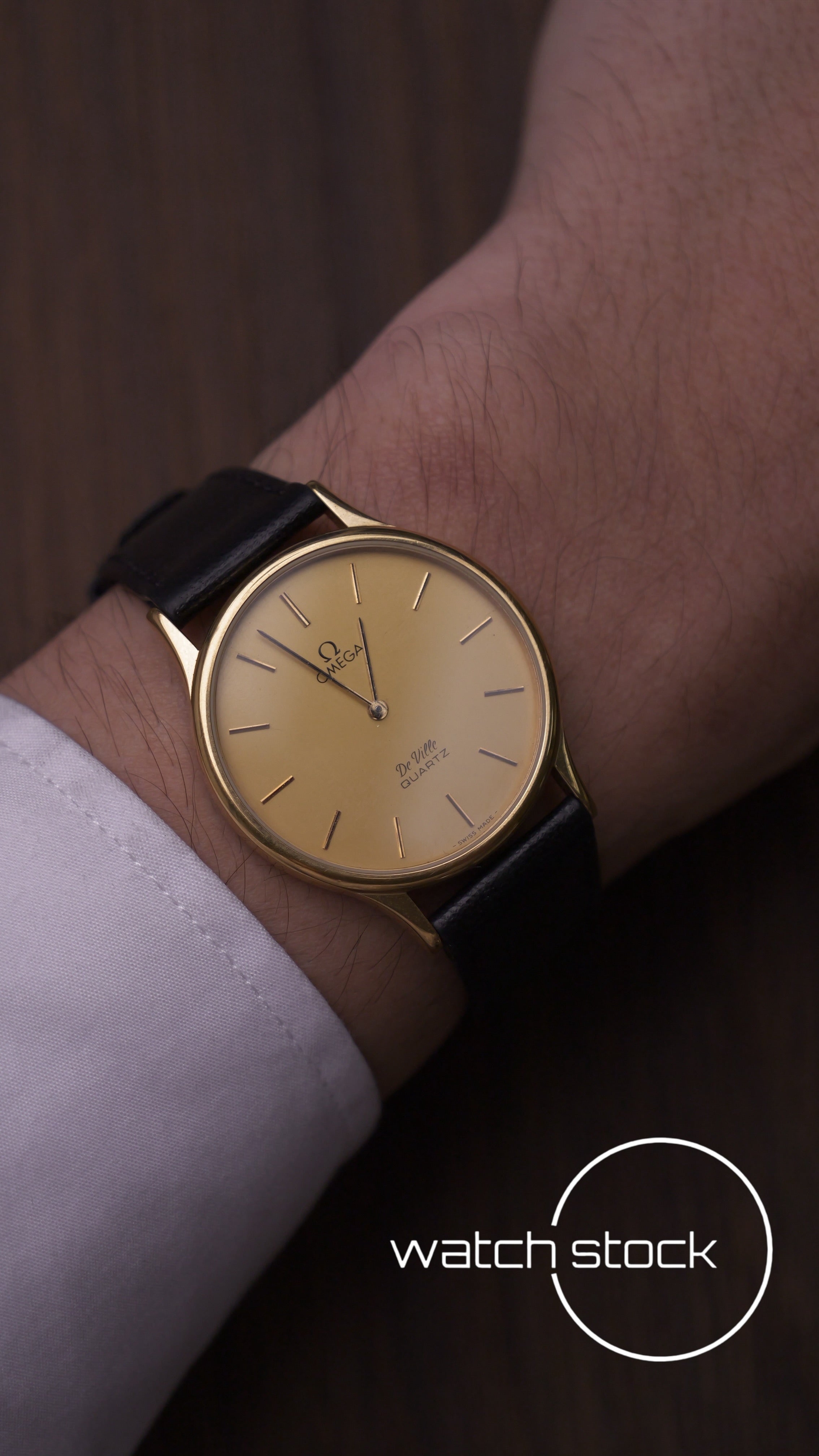 Omega De ville vintage cinturino originale Quartz 1984