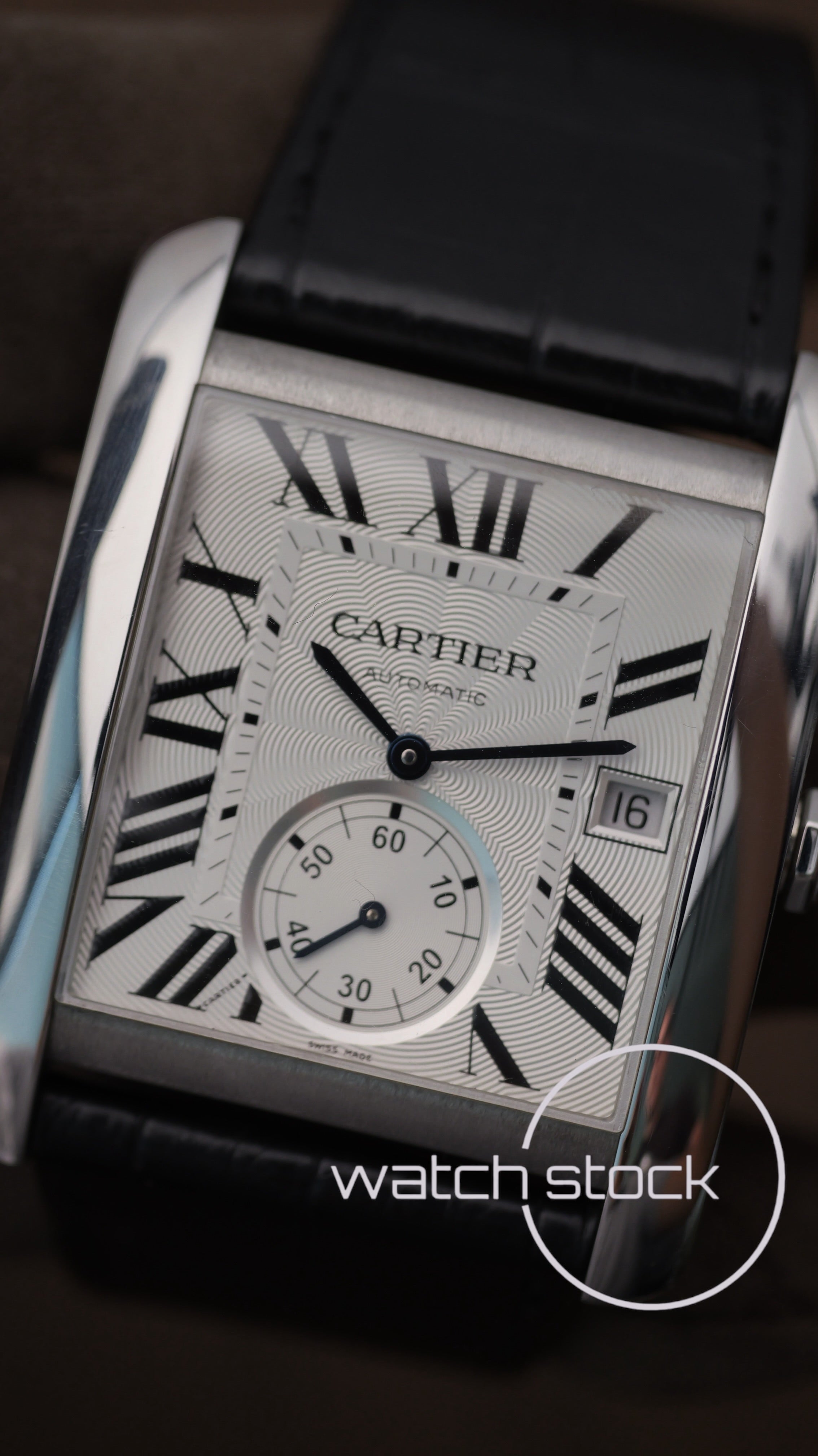 Cartier Tank MC Ref 3589 Automatic 34×44mm 2014 Full Set
