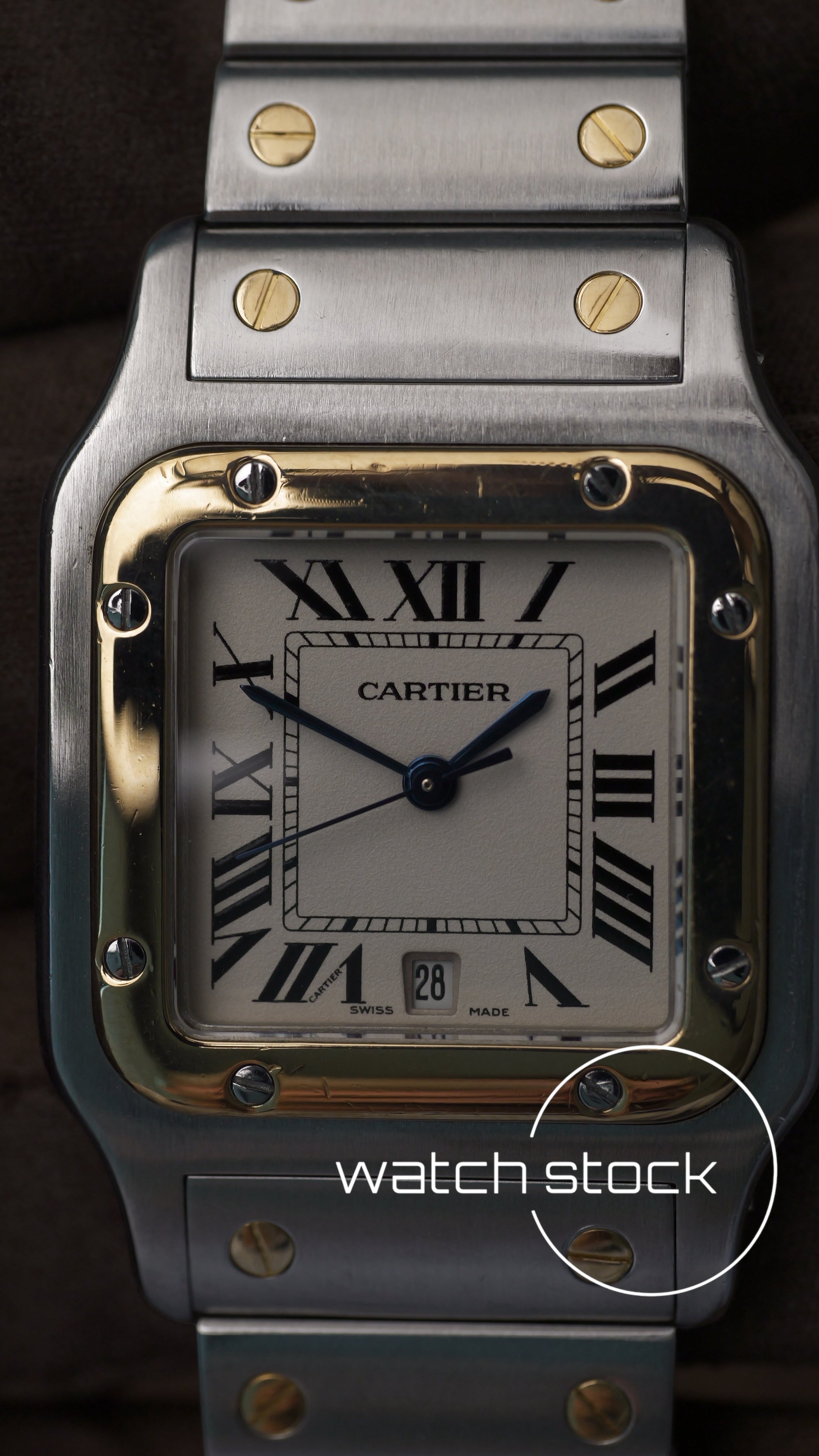 Cartier santos galbee 29x41mm ref.187901 Men size