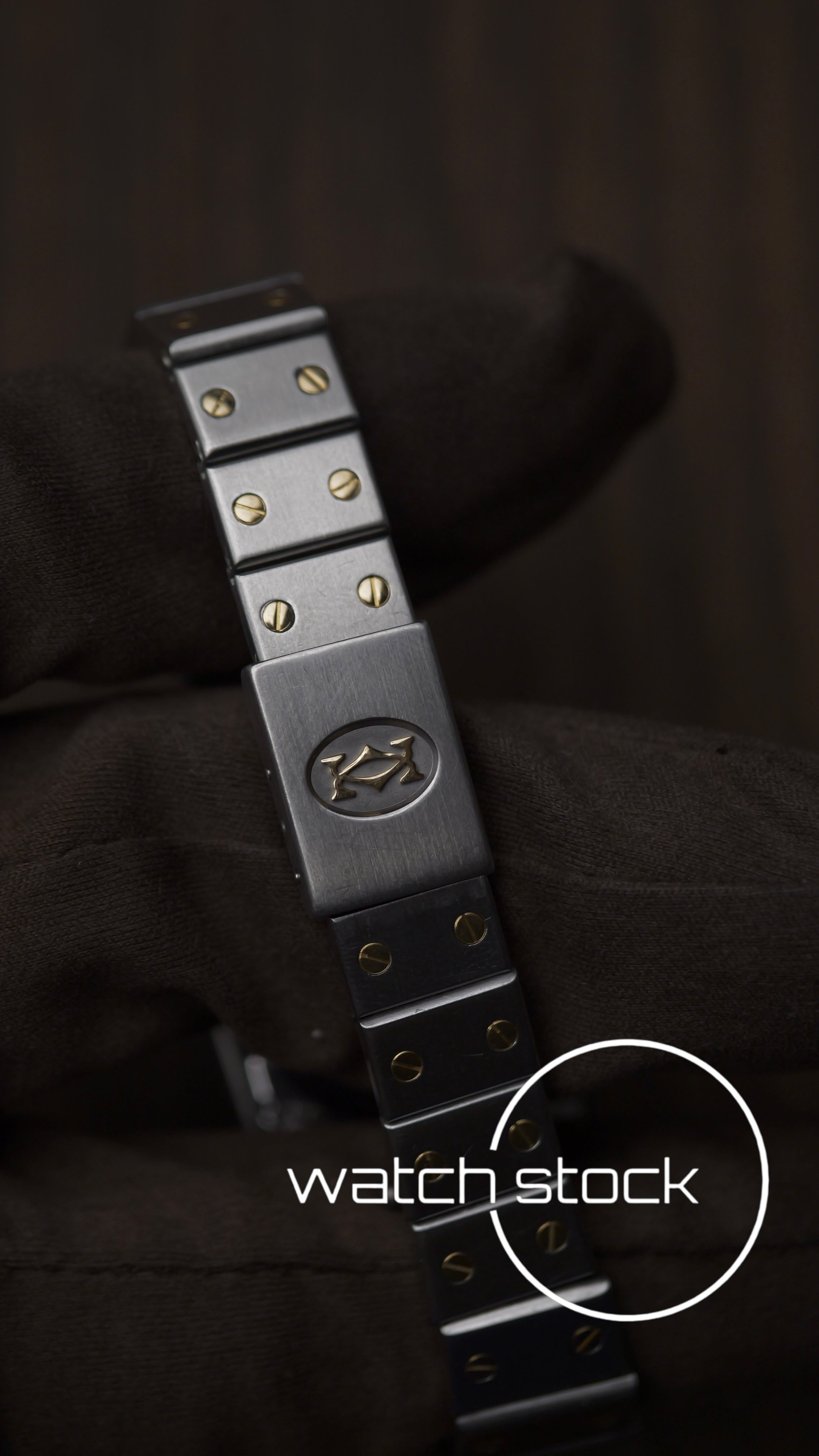 Cartier santos carré lady automatic ref.0902 24x35mm