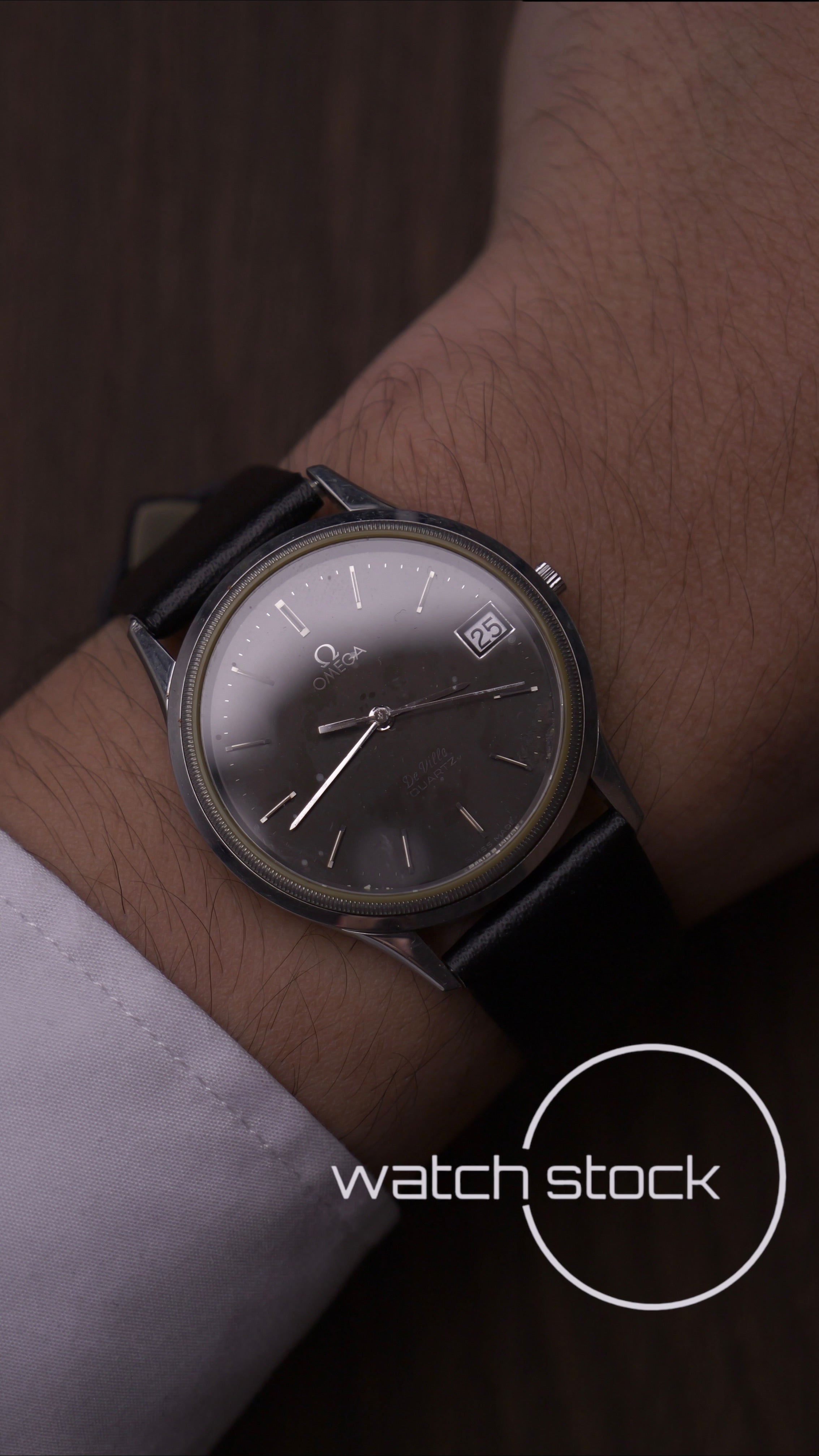 Omega De ville vintage 33mm placcato oro