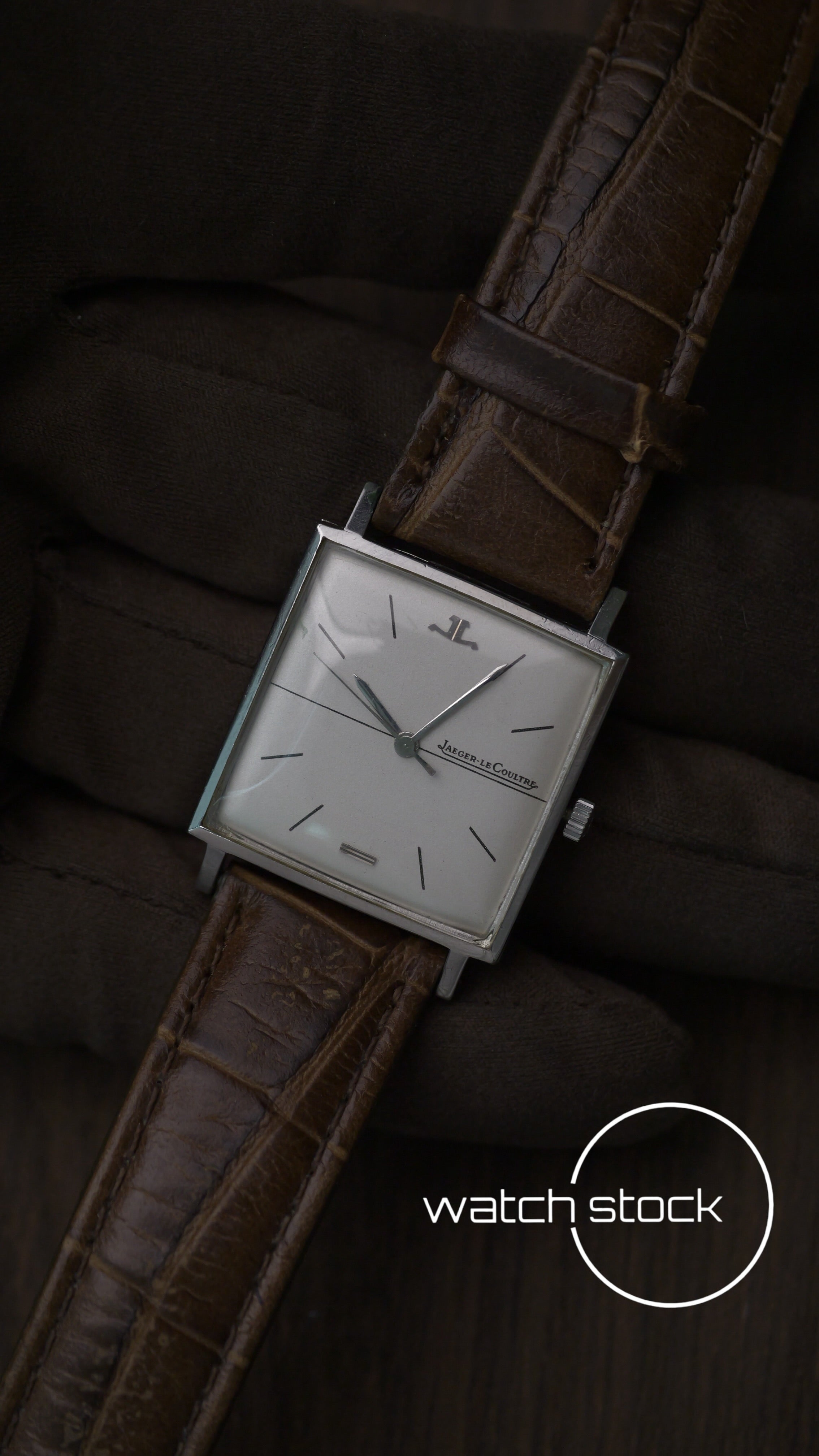 Jaeger le coultre quadrato carica manuale 32mm