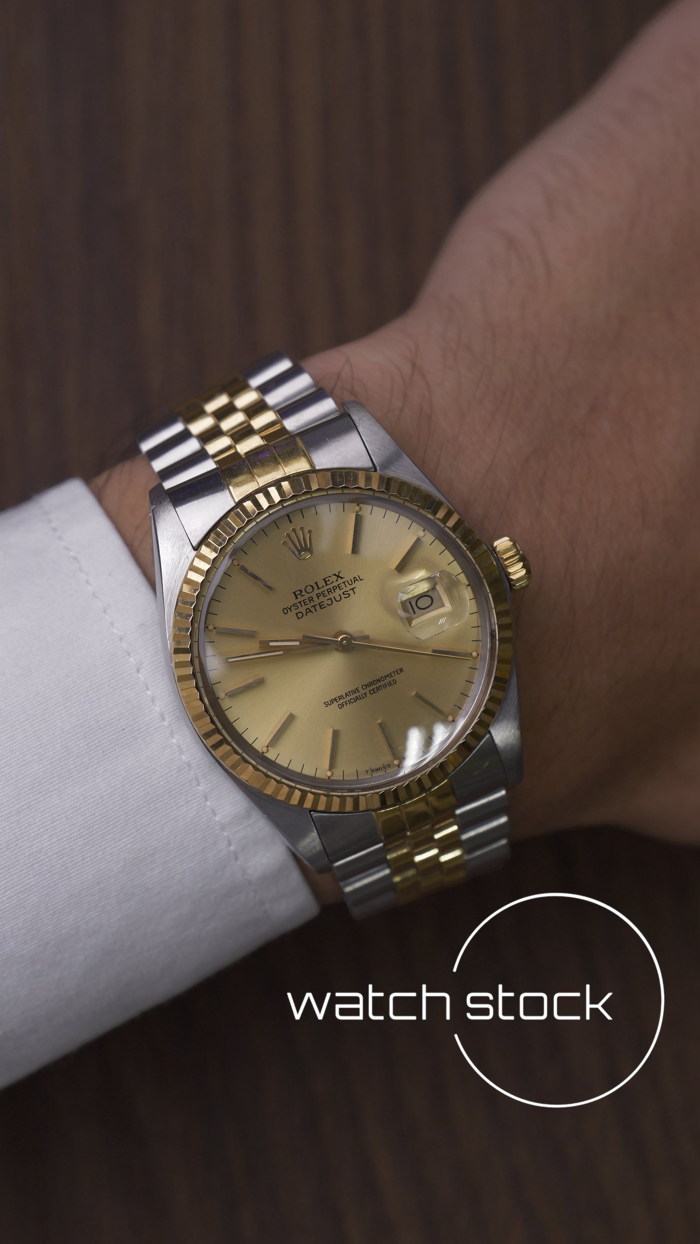 Rolex Datejust 16013 36mm two-tone